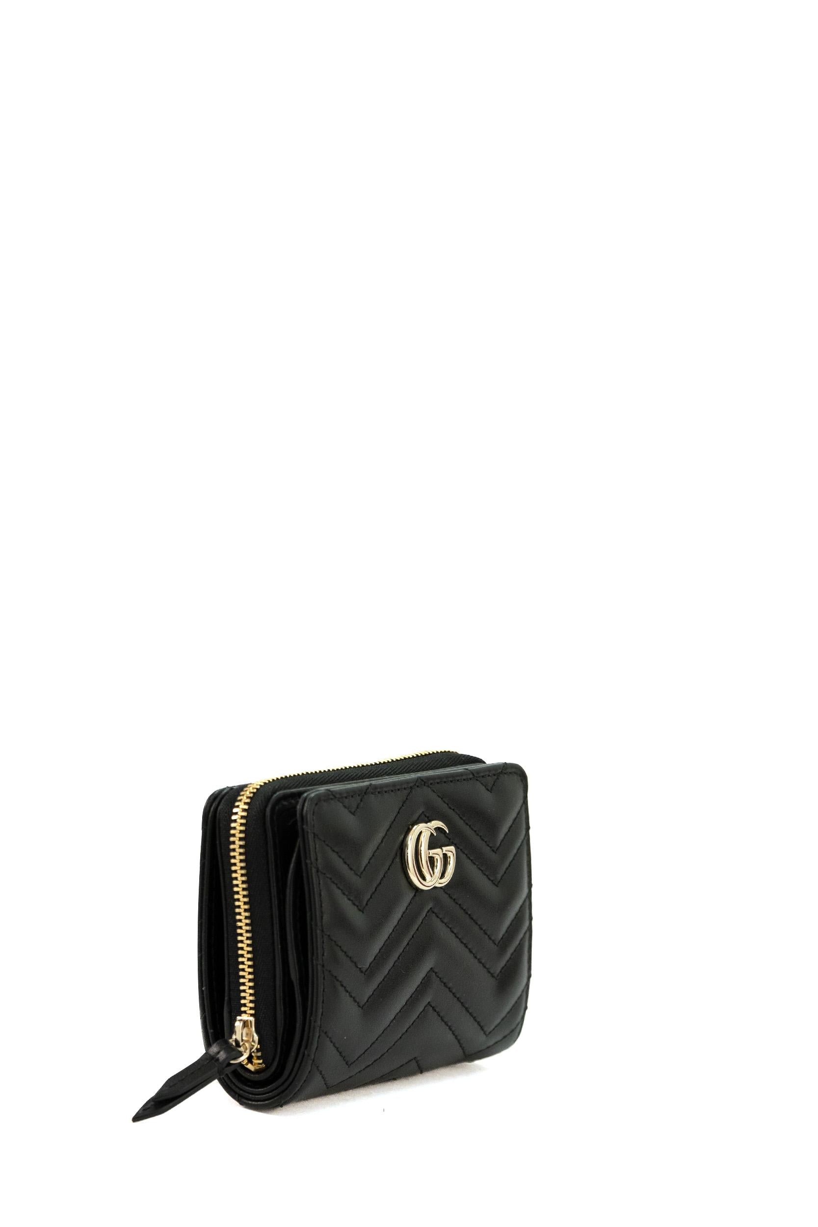 Portafoglio GG Marmont<BR/> 813370 DTDHD 1000 GUCCI 