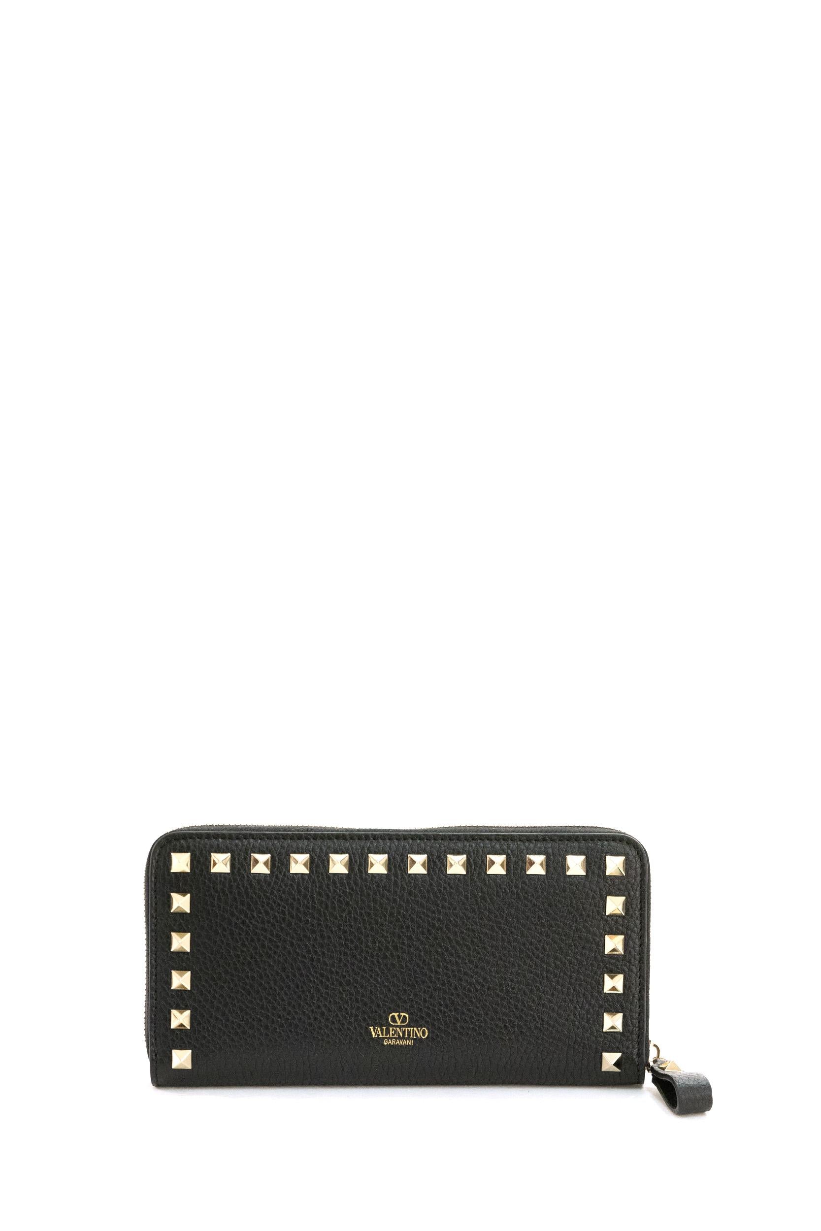 Portafoglio Rockstud<BR/> 7W2P0645VSH 0NO VALENTINO GARAVANI 