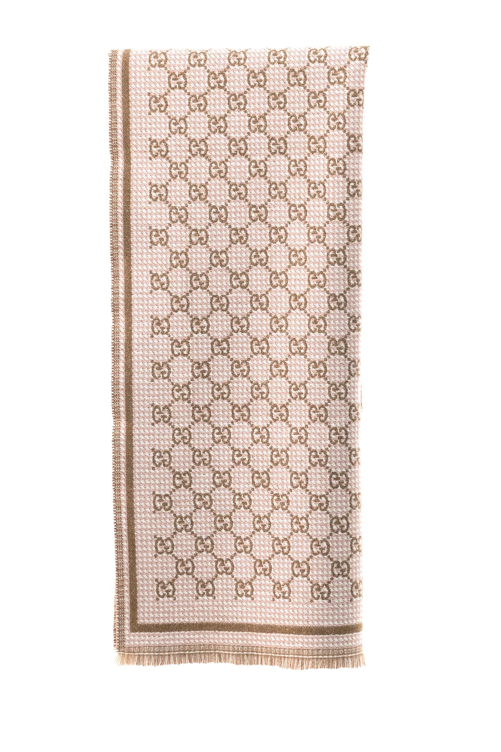 Sciarpa in Lana GG<BR/> 839035 3GAMQ 2572 GUCCI 
