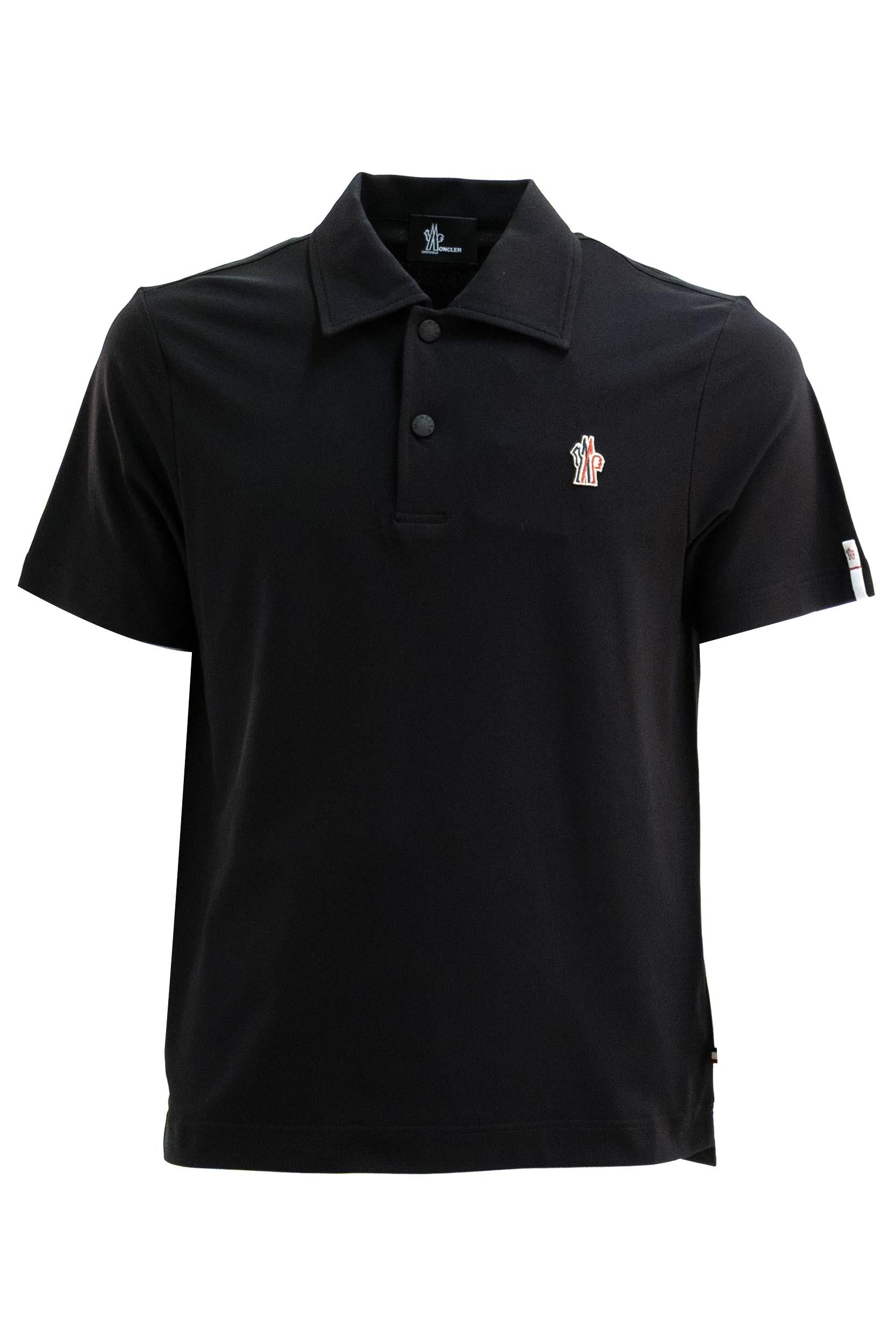 Polo in Nylon Piquet 8A000-04 89AVZ 999 MONCLER GRENOBLE 