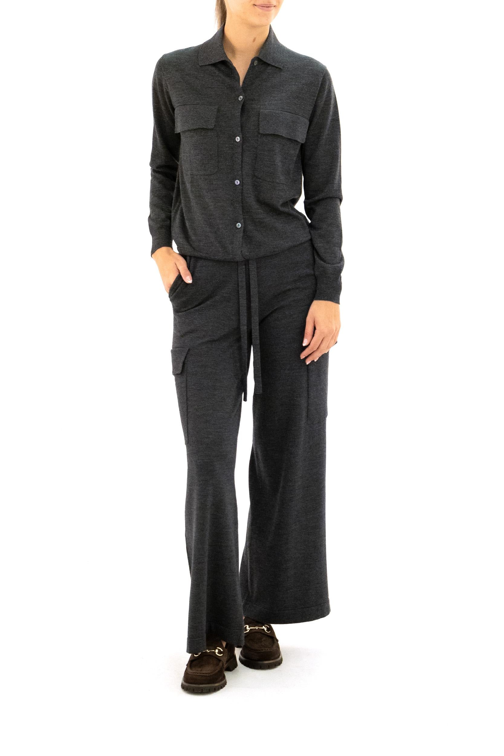 Camicia in Maglia<BR/> LINFA25W-D540912 037 P.A.R.O.S.H. 