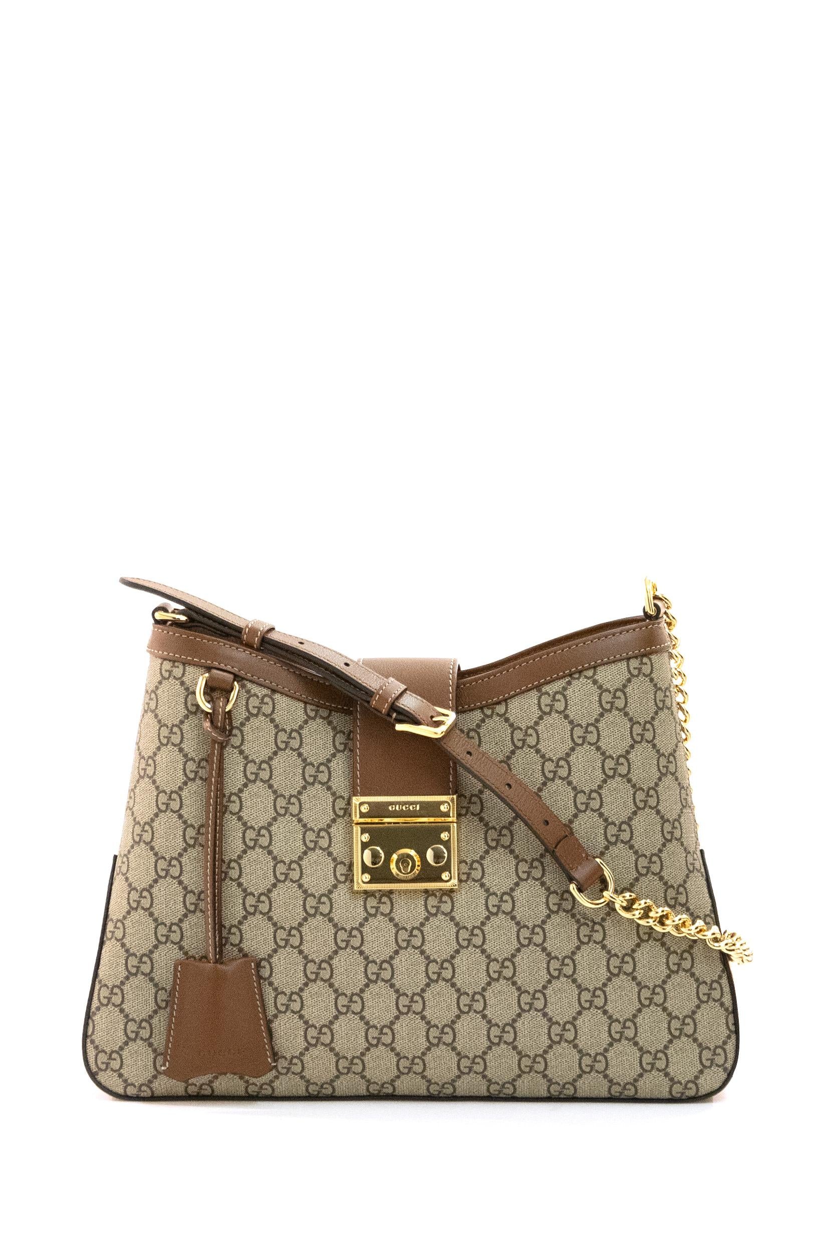 Borsa a Spalla Padlock<BR/> 795113 KHNKG 8534 GUCCI 