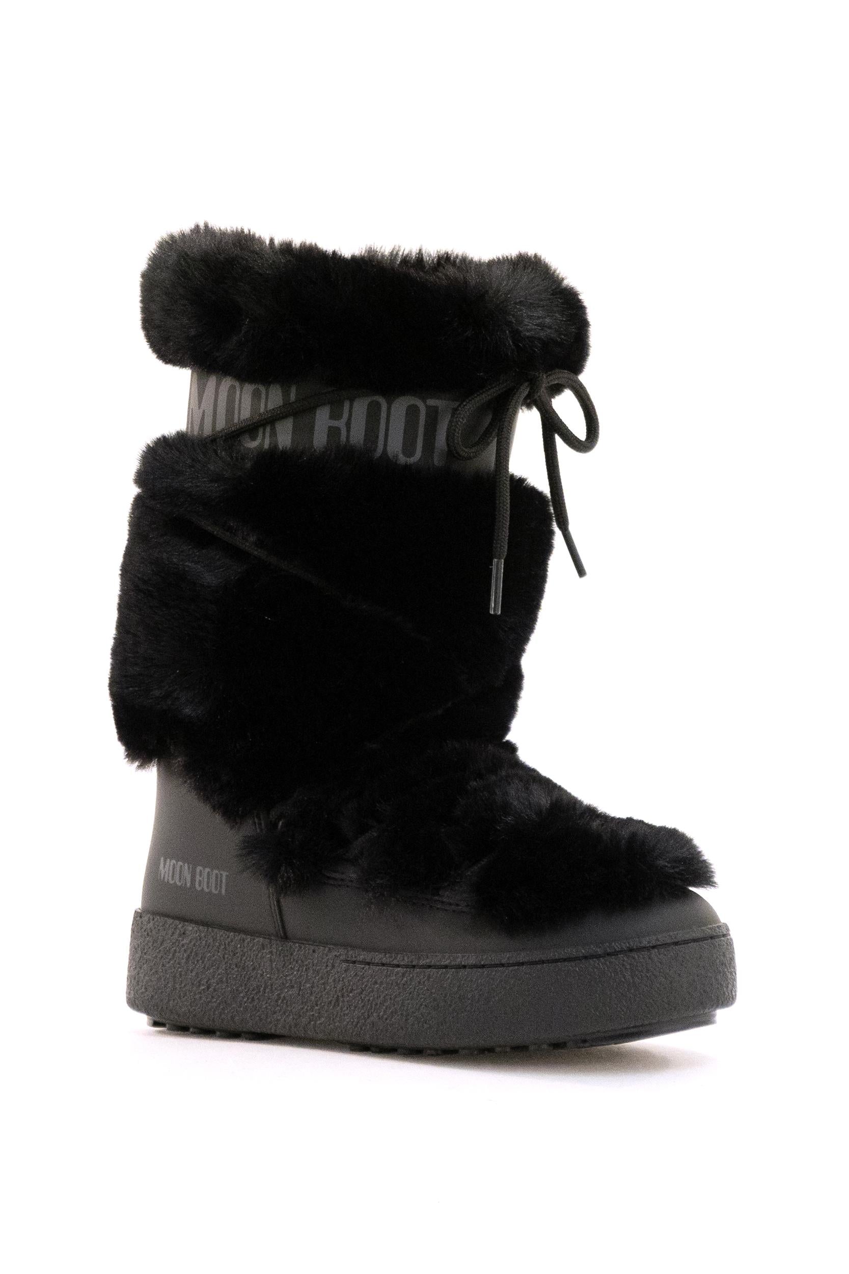 Moon Boot Ltrack High nero<BR/> 80D2450210 N001 MOON BOOT 