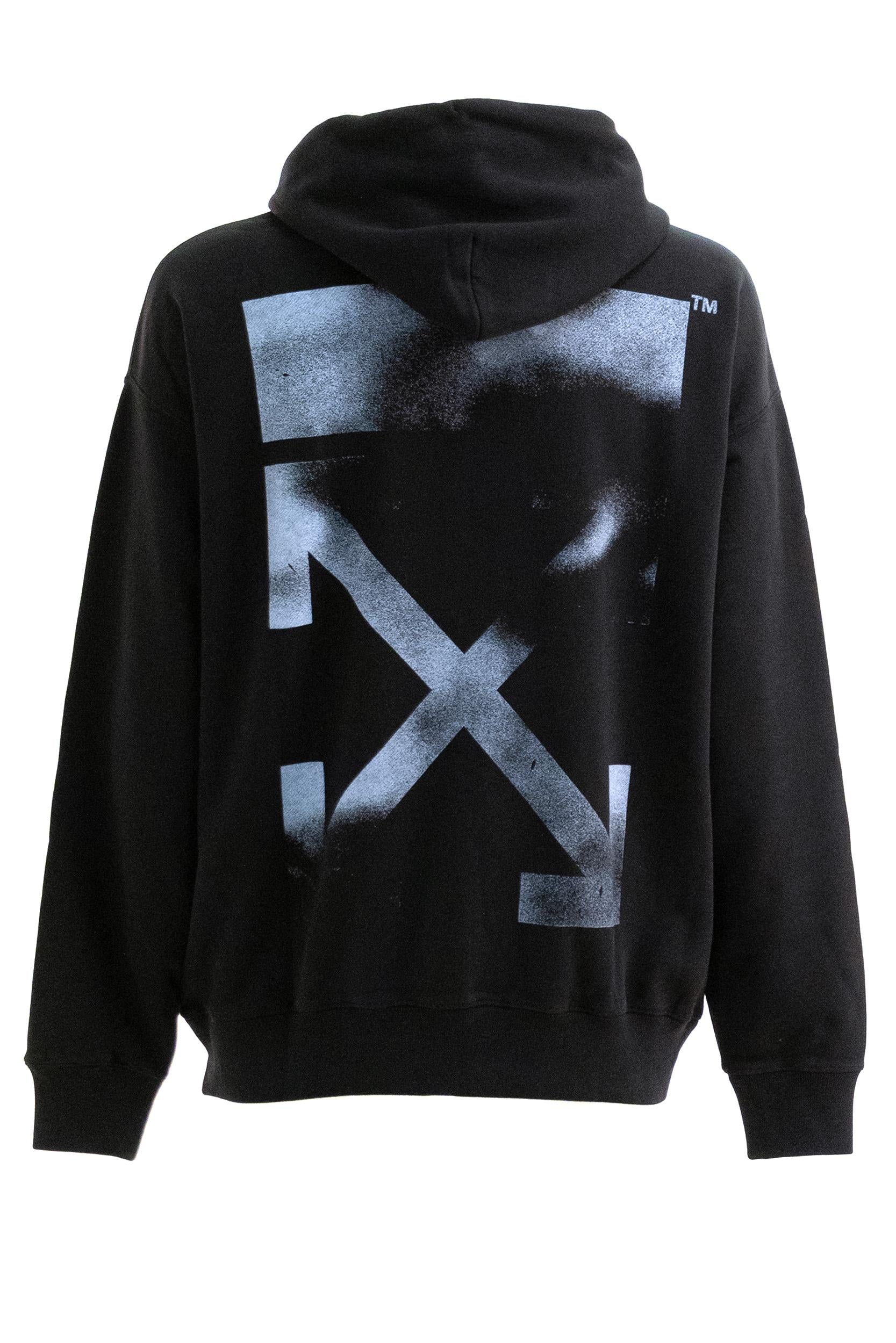 Felpa<BR/><BR/> OMBB085F25FLE00H 1041 OFF WHITE 