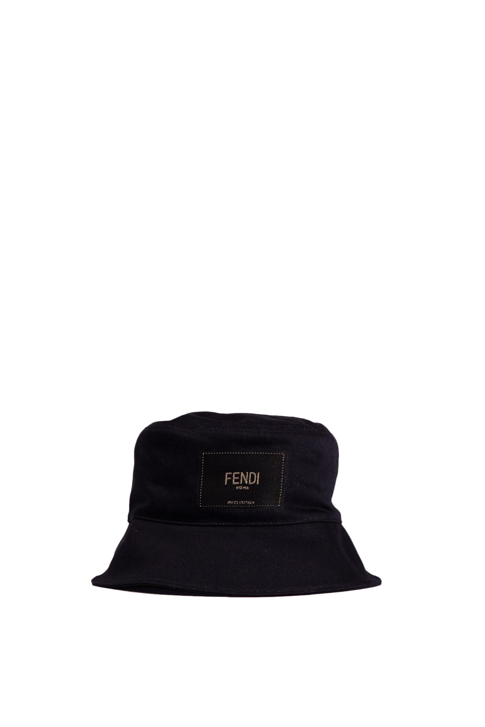 Bucket in denim<BR/> FXQ801 AIWF F0TC0 FENDI 