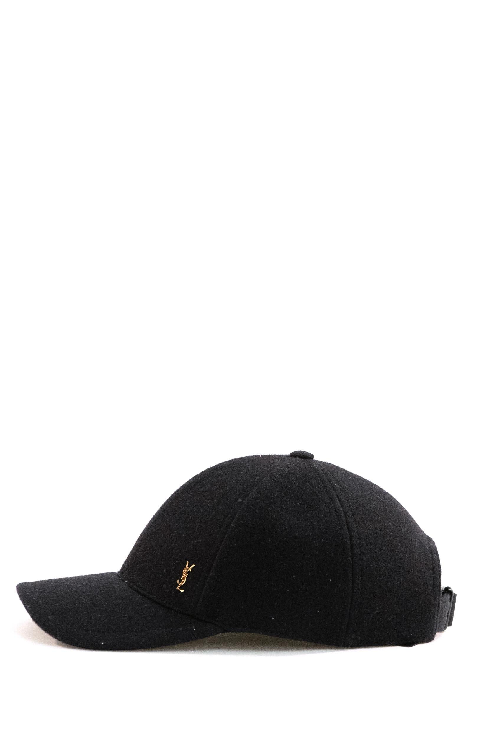 Saint Laurent Berretto da baseball 706537 3YS16 1000 SAINT LAURENT 