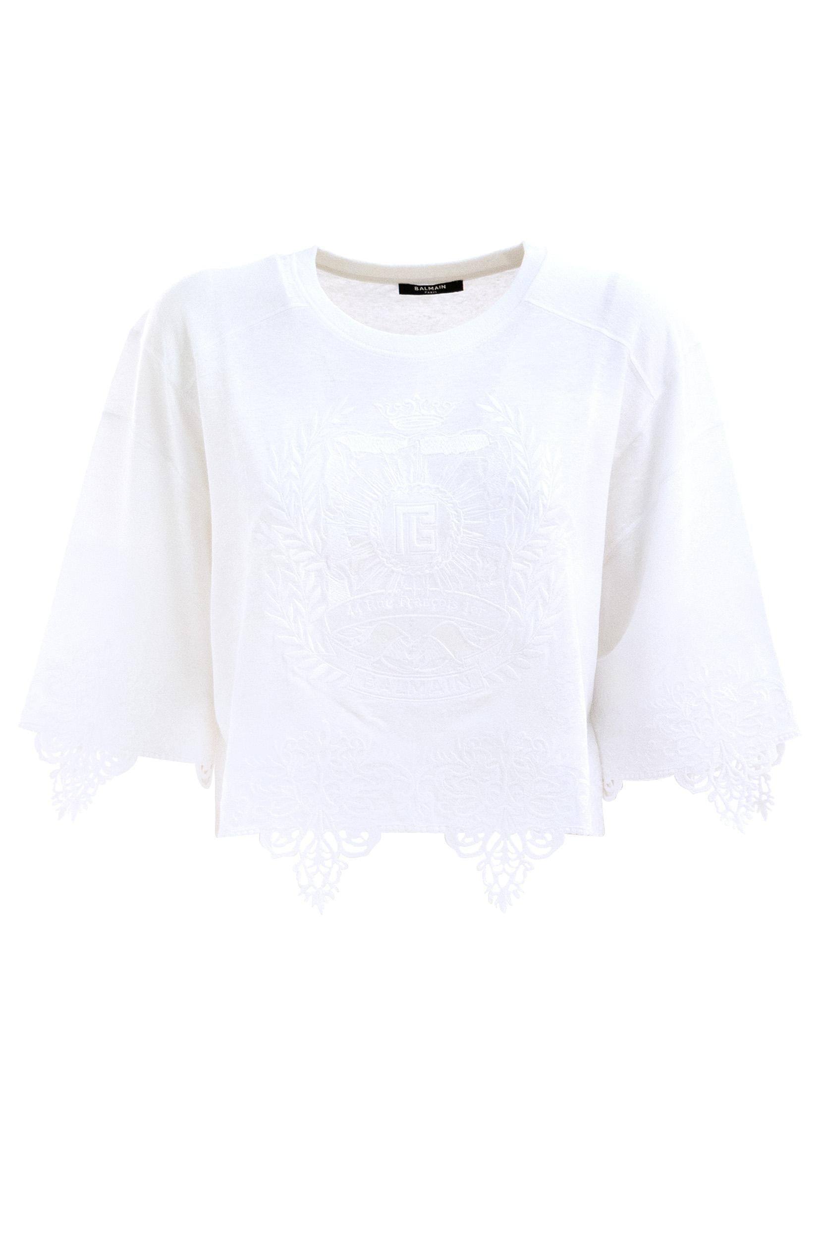 T-shirt<BR/> FF1EE130BD05 0FA BALMAIN 