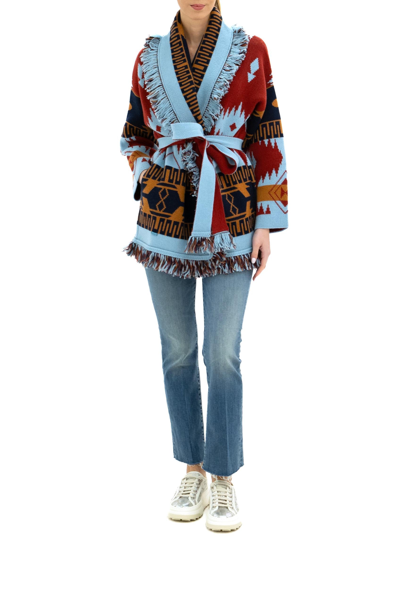 Cardigan Icon<BR/> LWHB064R25KNI004 2840 ALANUI 