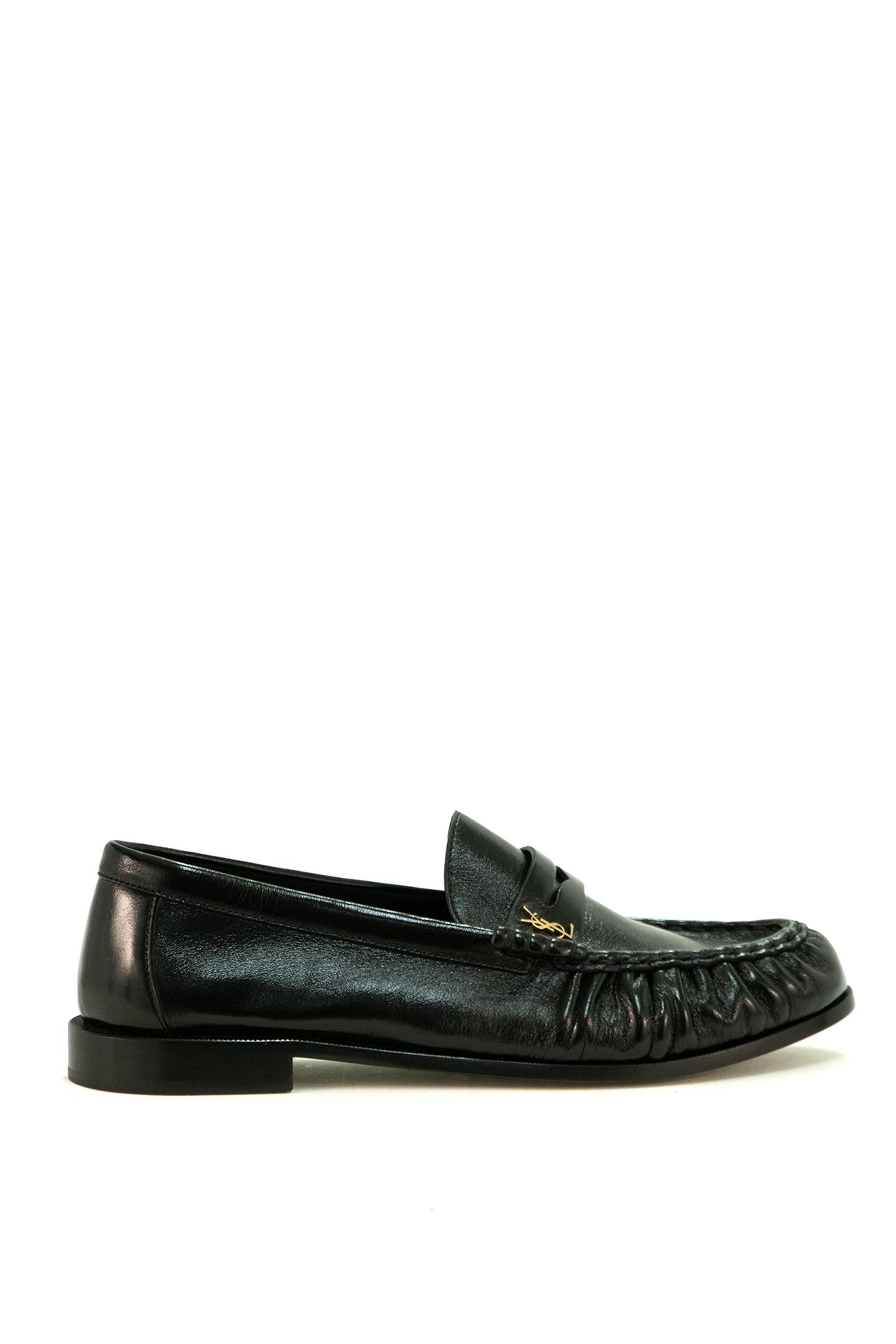 Mocassino <BR/> 775867 AA00K 1000 SAINT LAURENT 