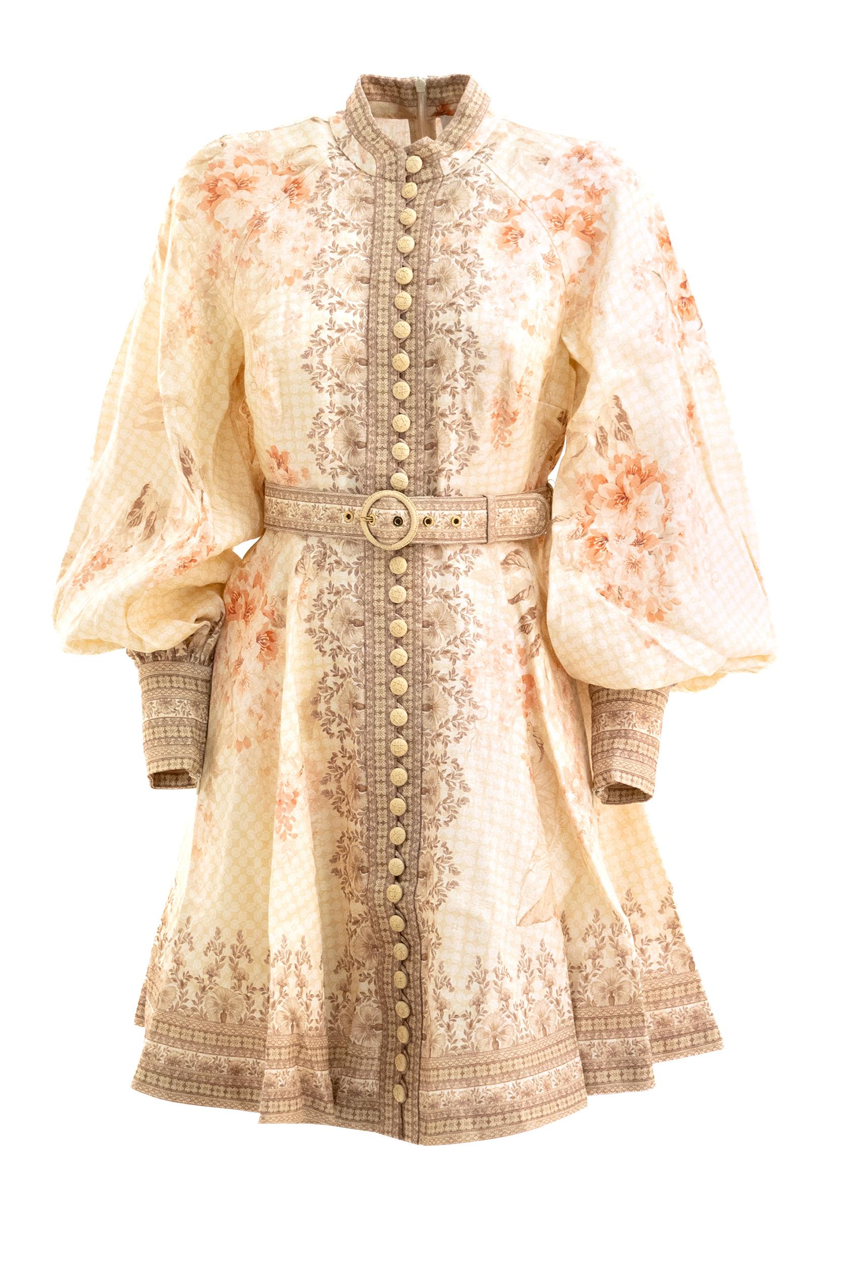 Abito<BR/><BR/> 3970DS251 CORAL FLORAL ZIMMERMANN 