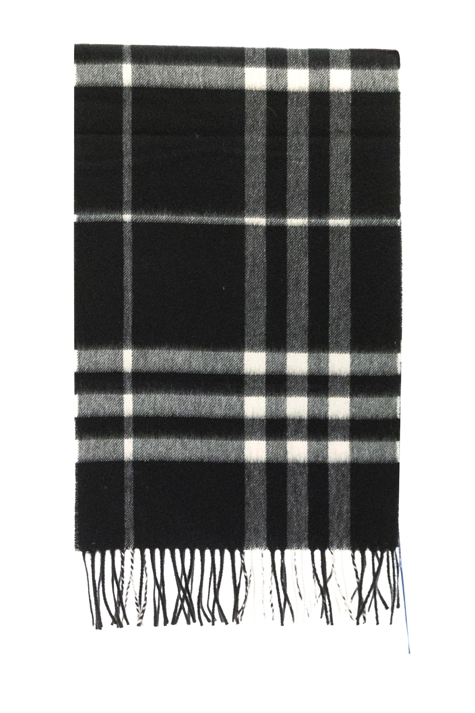 Sciarpa<BR/> 8094741 BLACK CALICO BURBERRY 