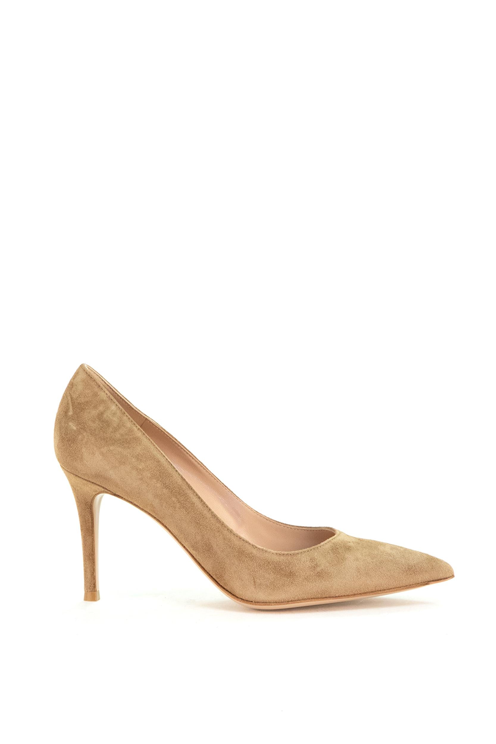 Décolletté <BR/> G24580.85RIC.CAMCAML CAMEL GIANVITO ROSSI 