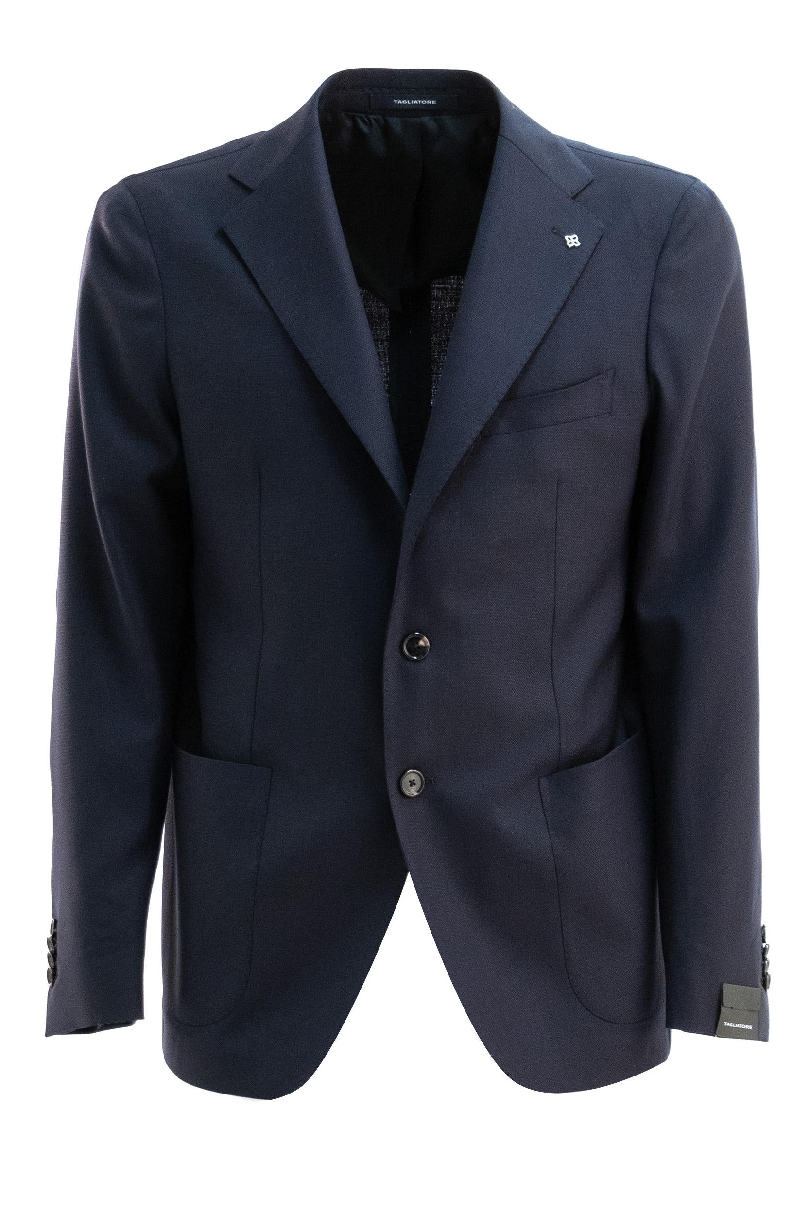 Giacca in Lana Stretch<BR/> 1SVS22K-PE 060069 B5040 TAGLIATORE 