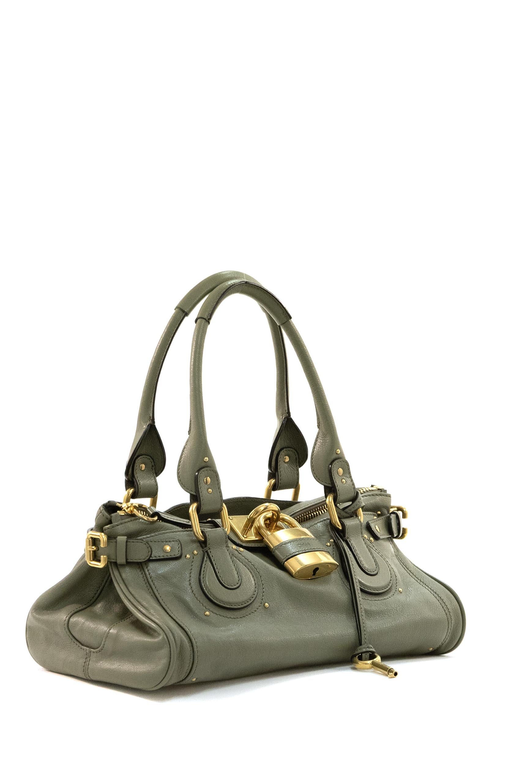 Borsa Paddington in Pelle Granata<BR/> 25WS802P75 3D6 CHLOE' 