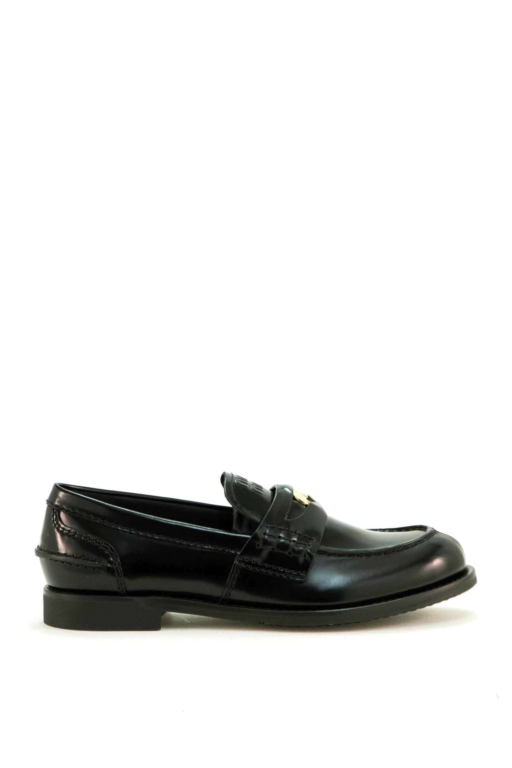 Mocassini <BR/> 5D773D F 020 ULX F0002 MIU MIU 