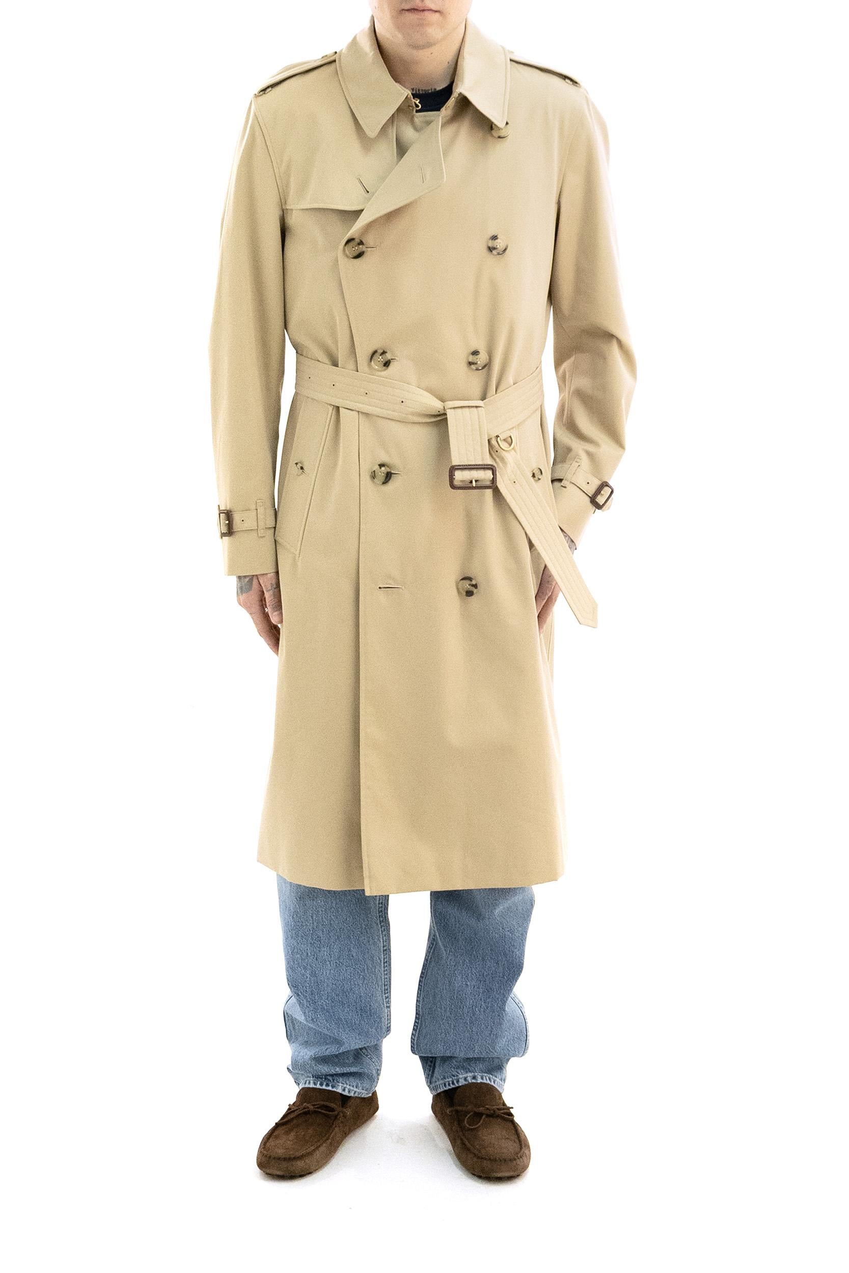 Trench Heritage Kensington in Cotone<BR/> 8117228 HONEY BURBERRY 