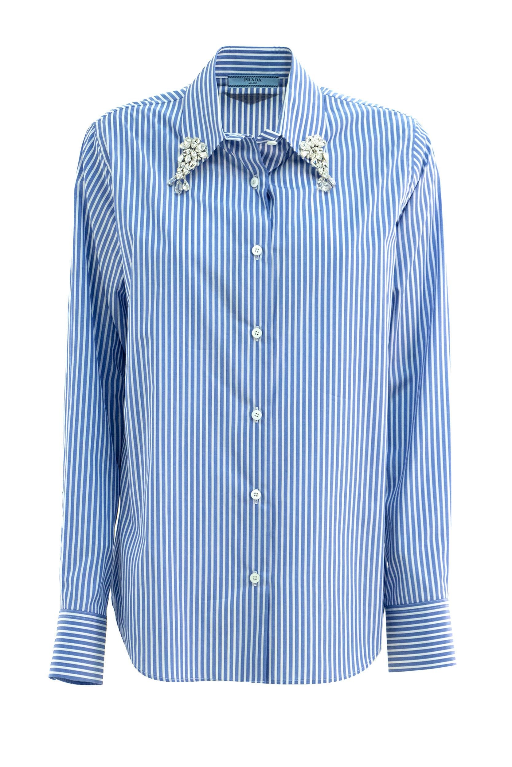 Camicia<BR/> P471HR S OOO 155U F0013 PRADA 
