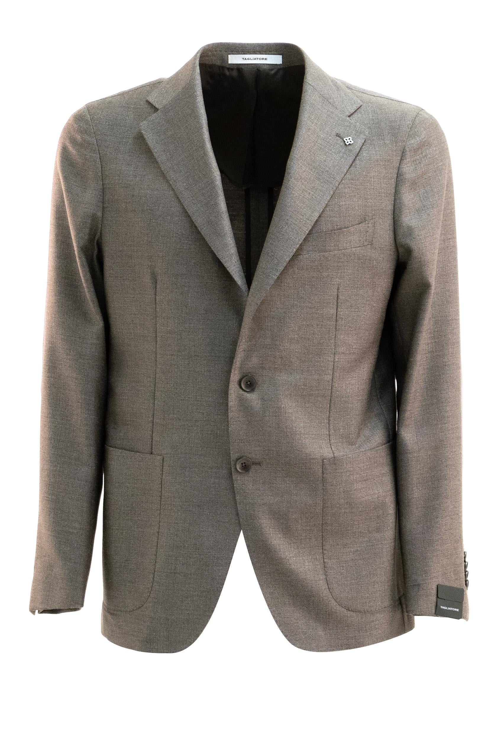 Giacca in Seta e Lana<BR/> 1SVS22K-PE B30001 T3271 TAGLIATORE 