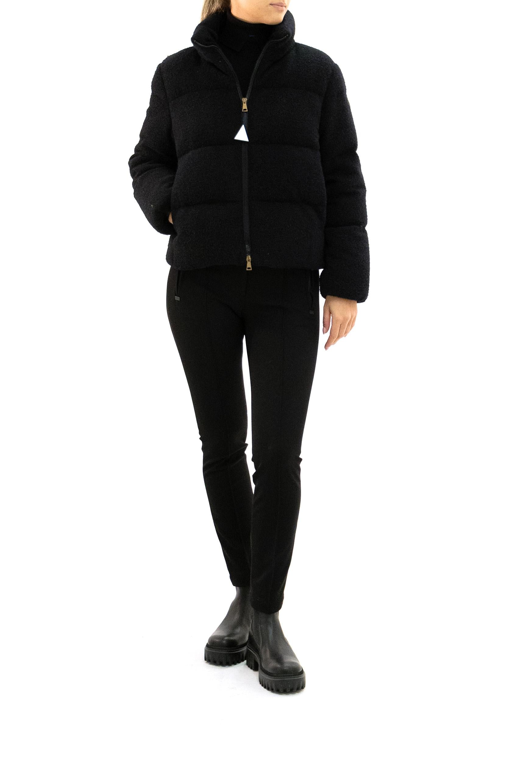 Piumino Corto Mornas Jersey Nero<BR/> 1A002-14 89B4N 999 MONCLER 