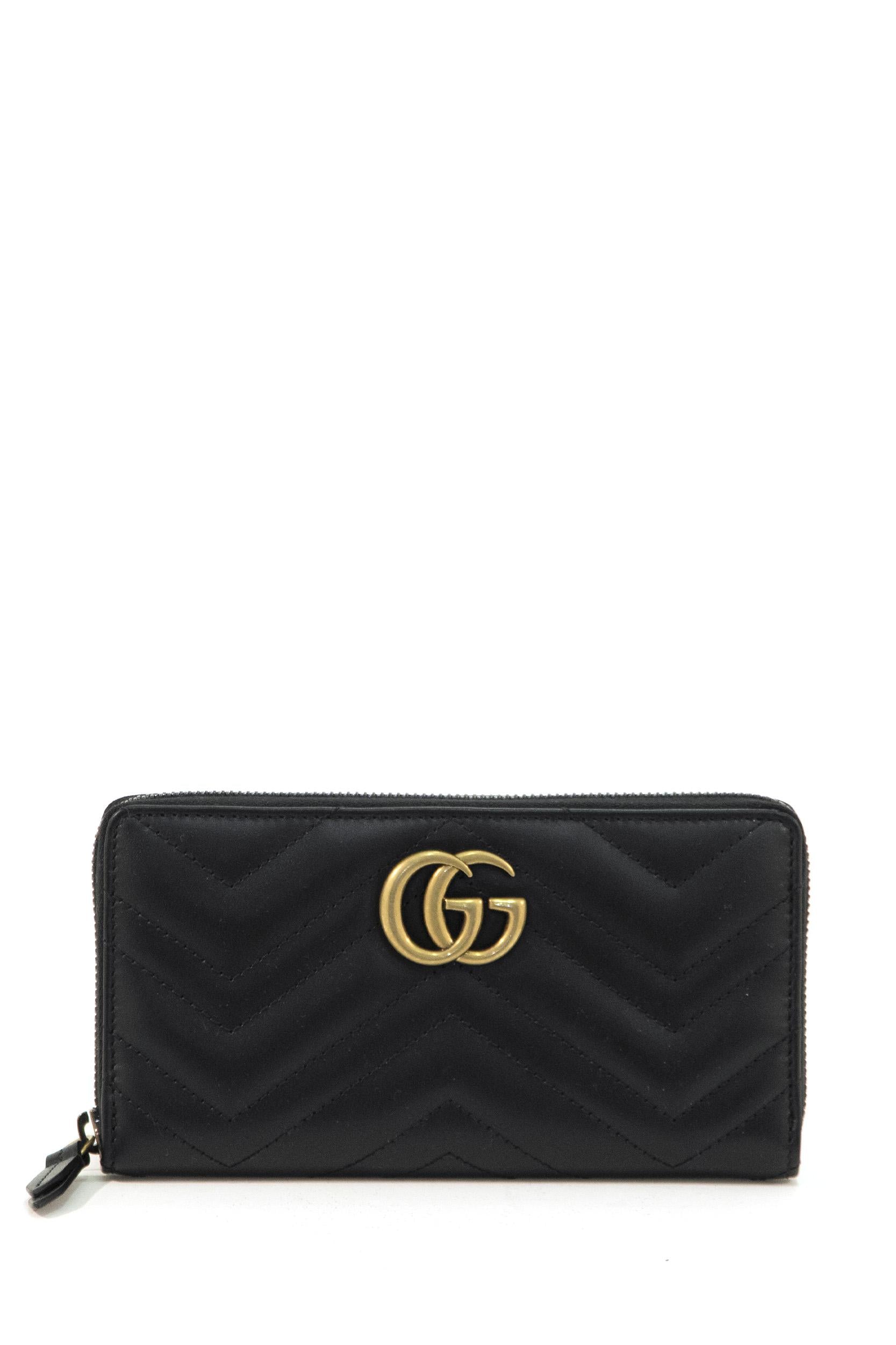 Portafoglio GG Marmont<BR/> 443123 DTD1T 1000 GUCCI 