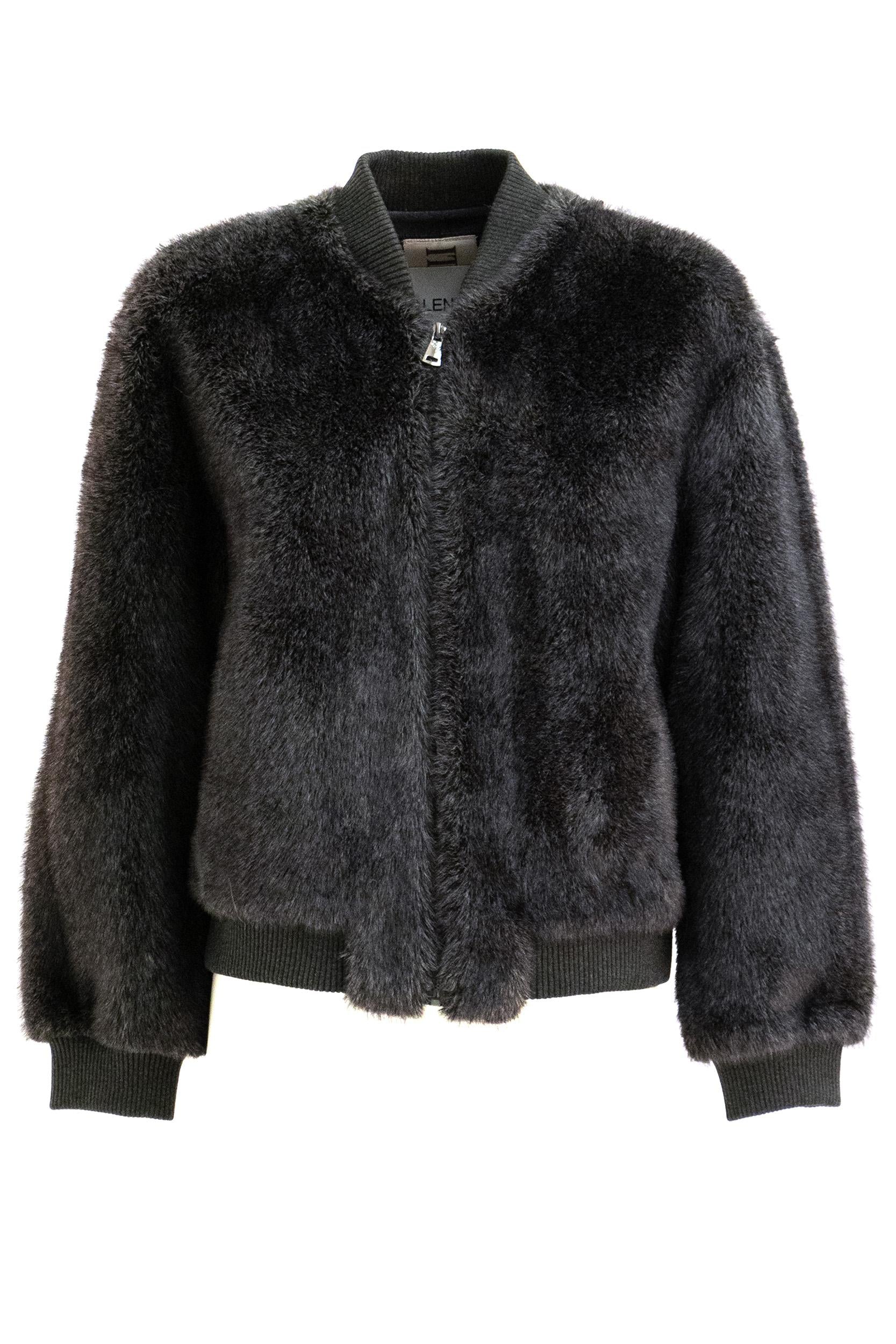 Bomber in Ecopelliccia<BR/> E3109 ECO MINK MARBLE VALENTINI 1972 