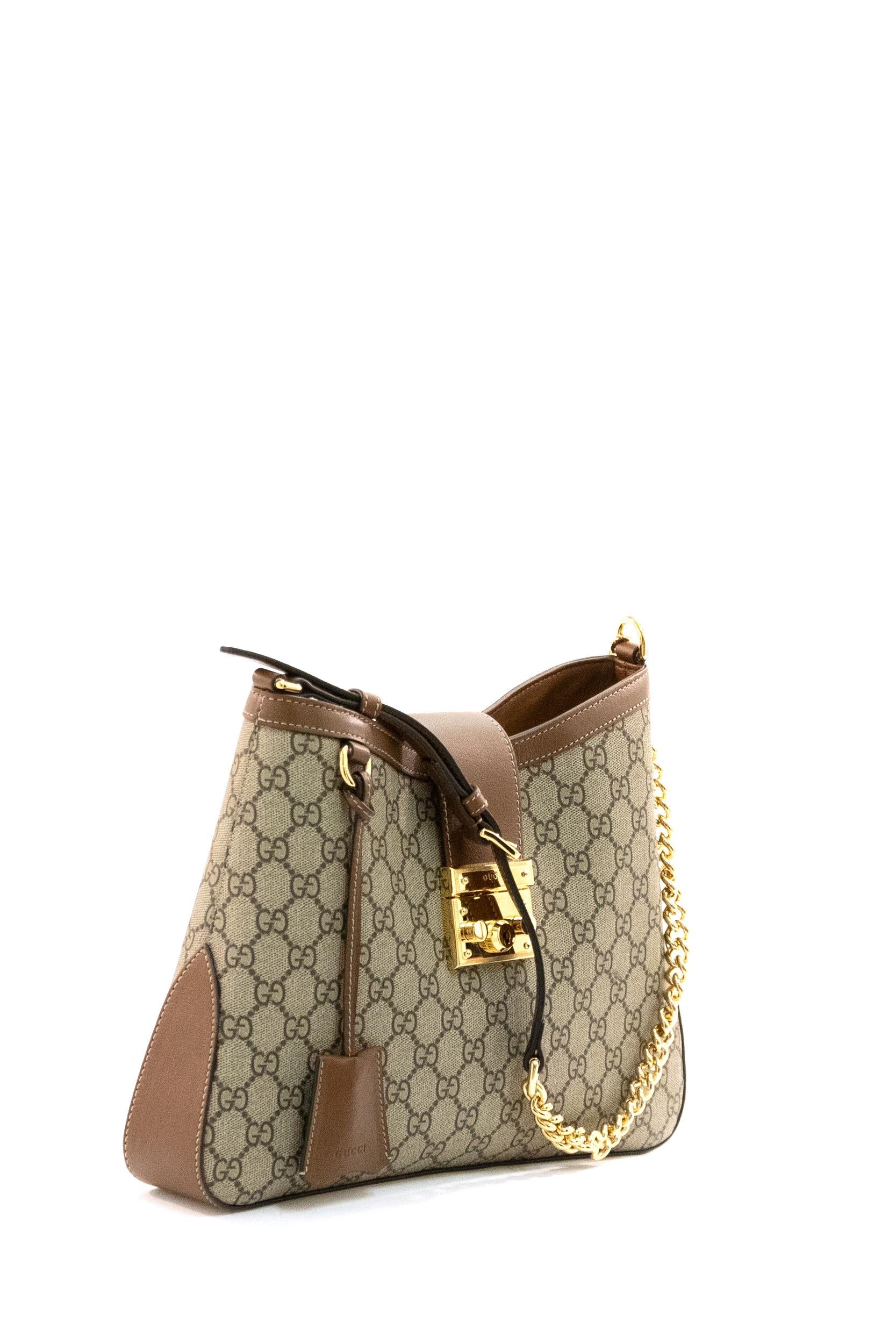 Borsa a Spalla Padlock<BR/> 795113 KHNKG 8534 GUCCI 