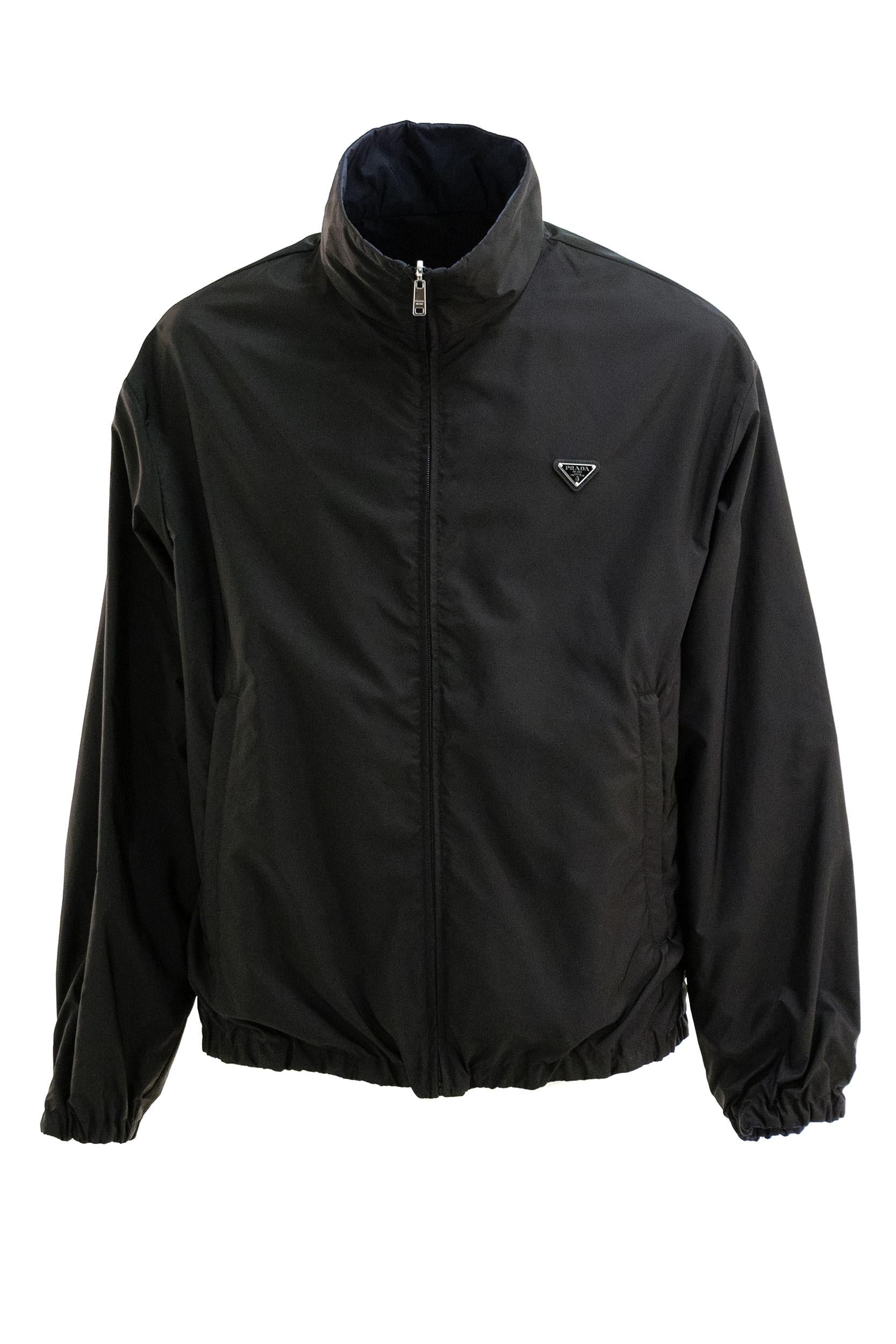 Giubbotto reversibile in Re-Nylon <BR/> SGD131 S OOO 1WQ9 F0D9M PRADA 