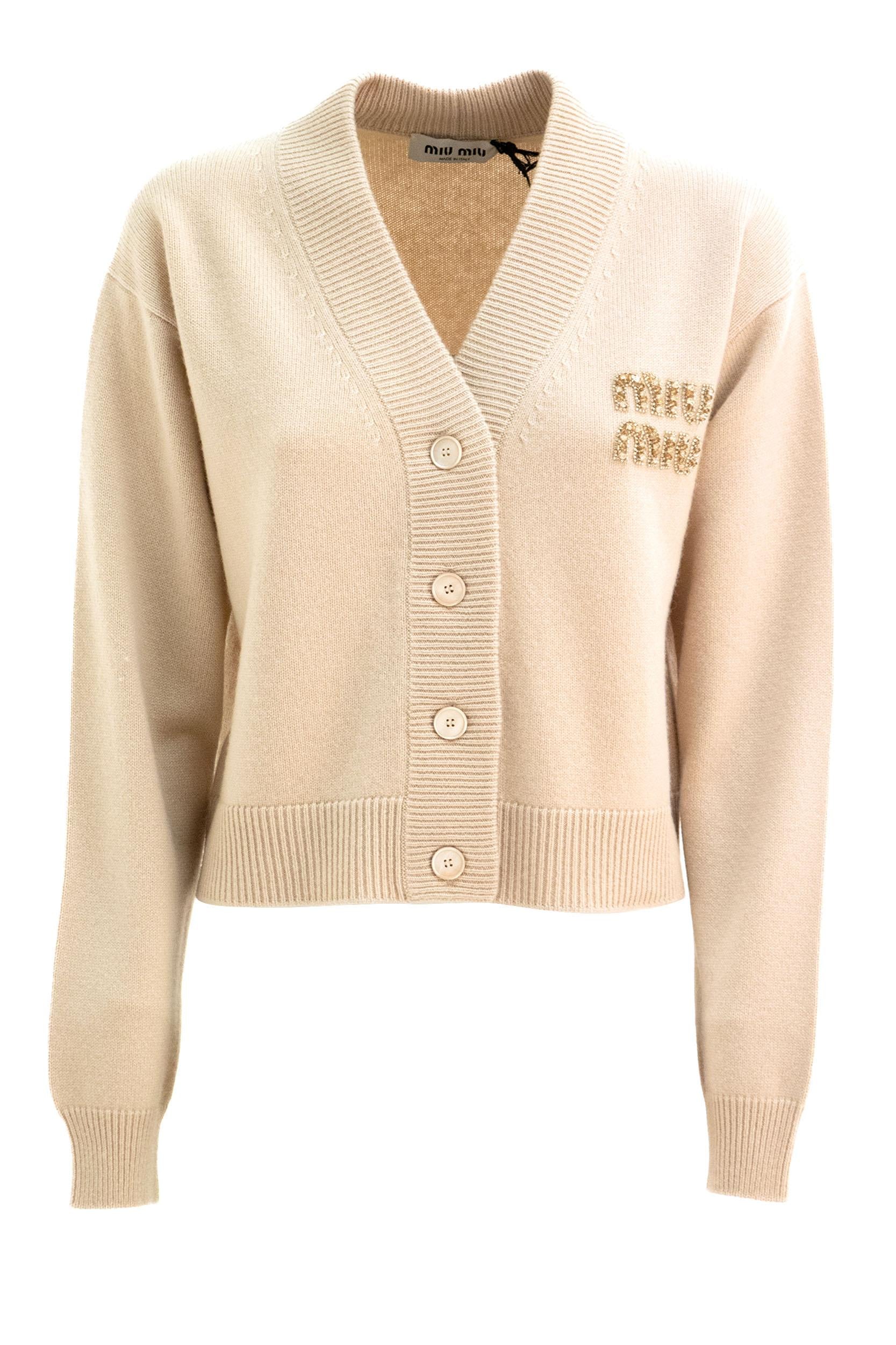 Cardigan<BR/> MMF702 S 231 1583 F0627 MIU MIU 