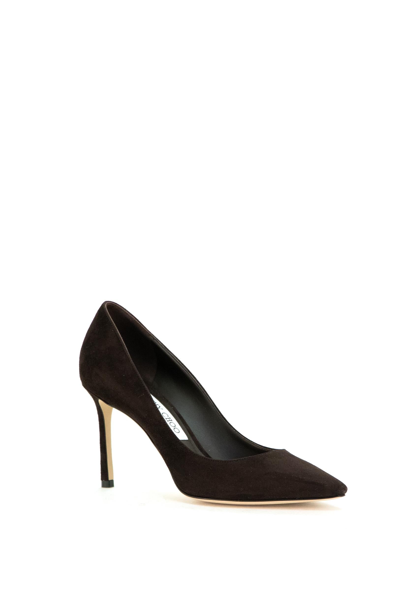 Décolleté Romy<BR/> ROMY 85 KDU COFFEE JIMMY CHOO 