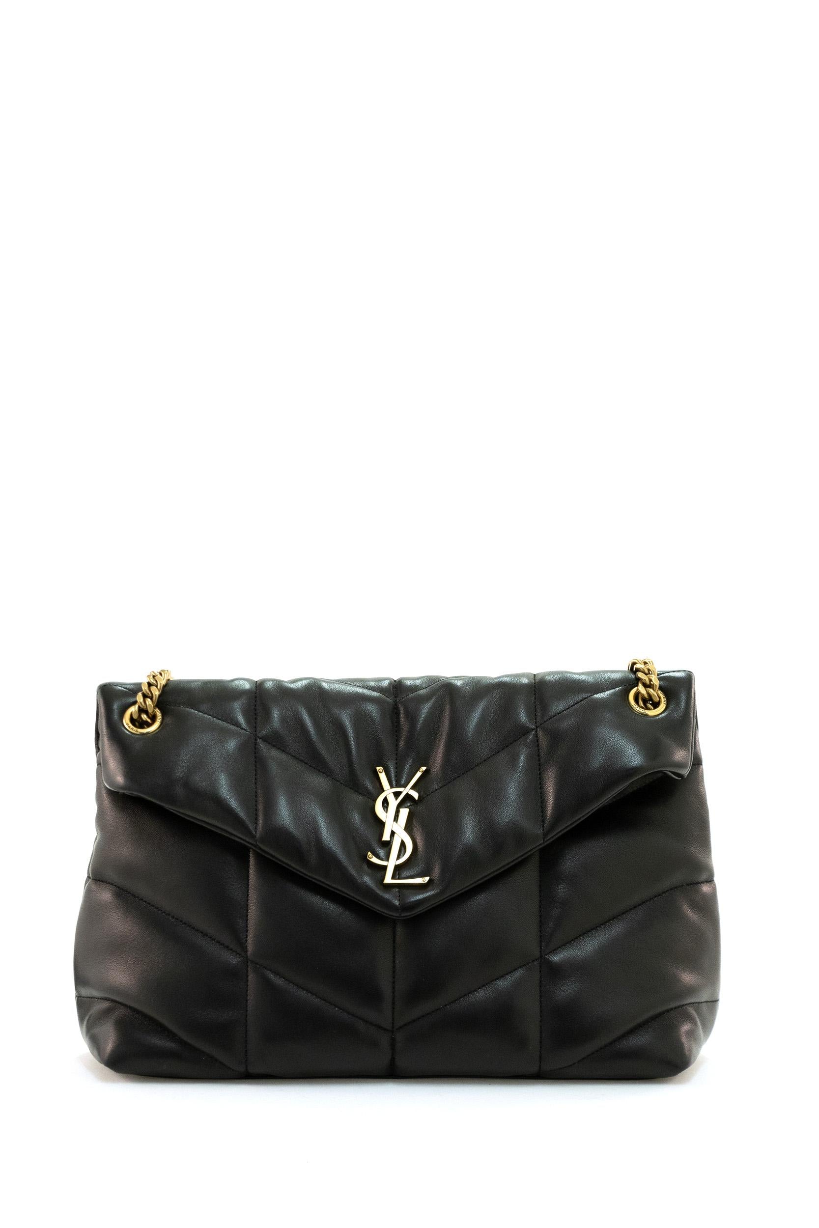 Borsa Puffer Media 577475 1EL00 1000 SAINT LAURENT 