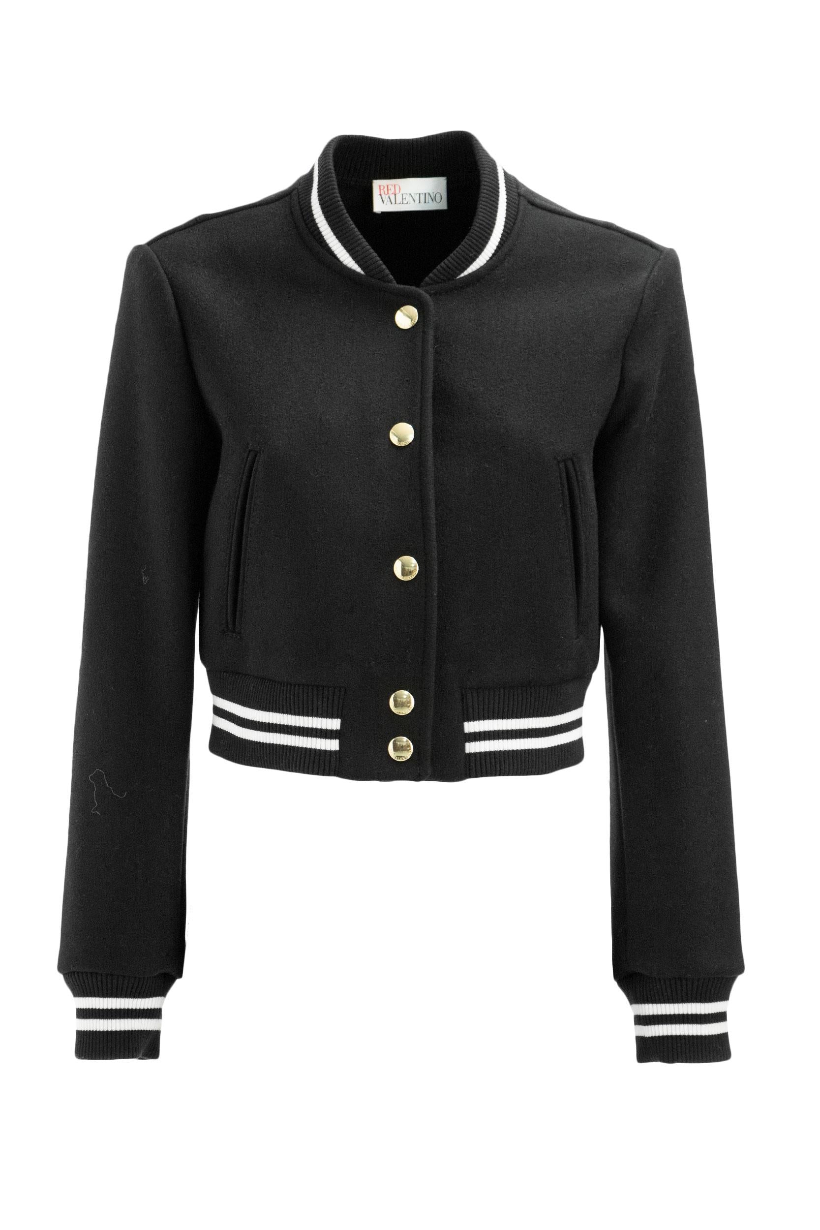Bomber <BR/> 1R0CIE75497 0NO RED VALENTINO 