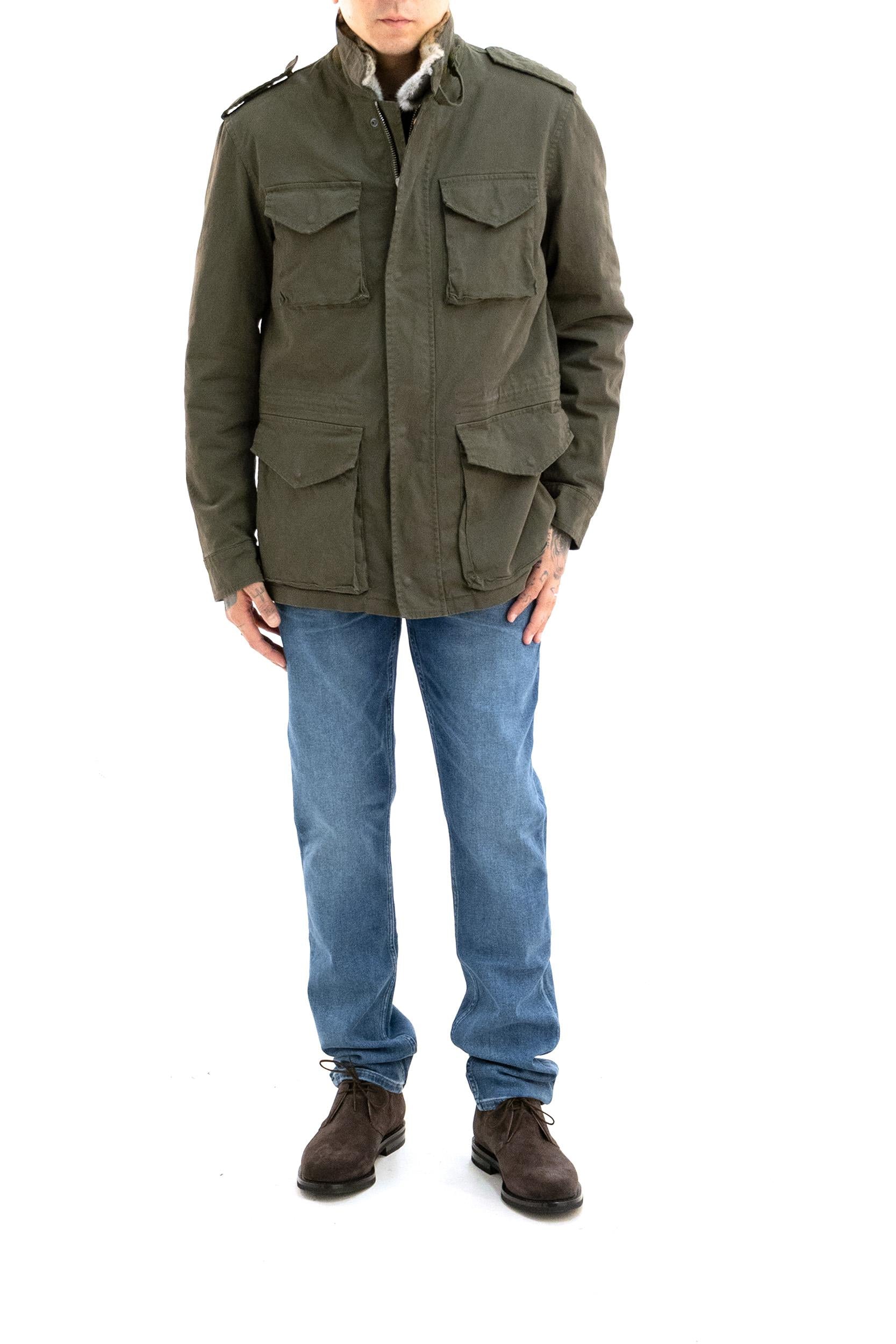 Field Jacket<BR/> DJ100FJZ 00001 490 DRUMOHR 