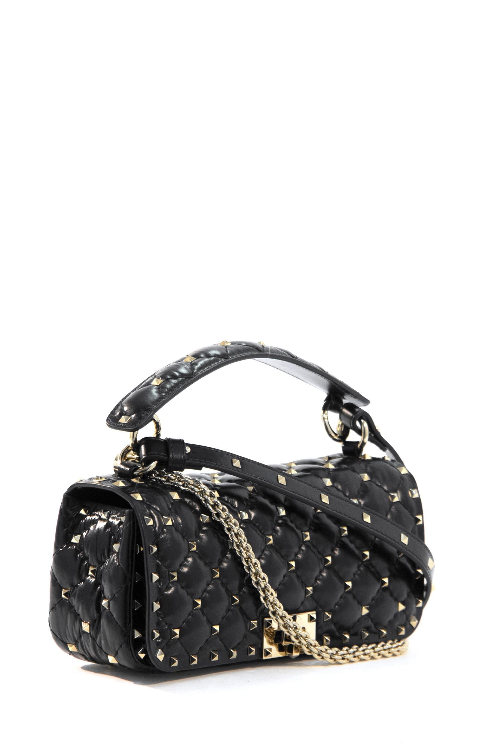 Borsa Rockstud Spike 3W2B0K71WAS 0NO VALENTINO GARAVANI 