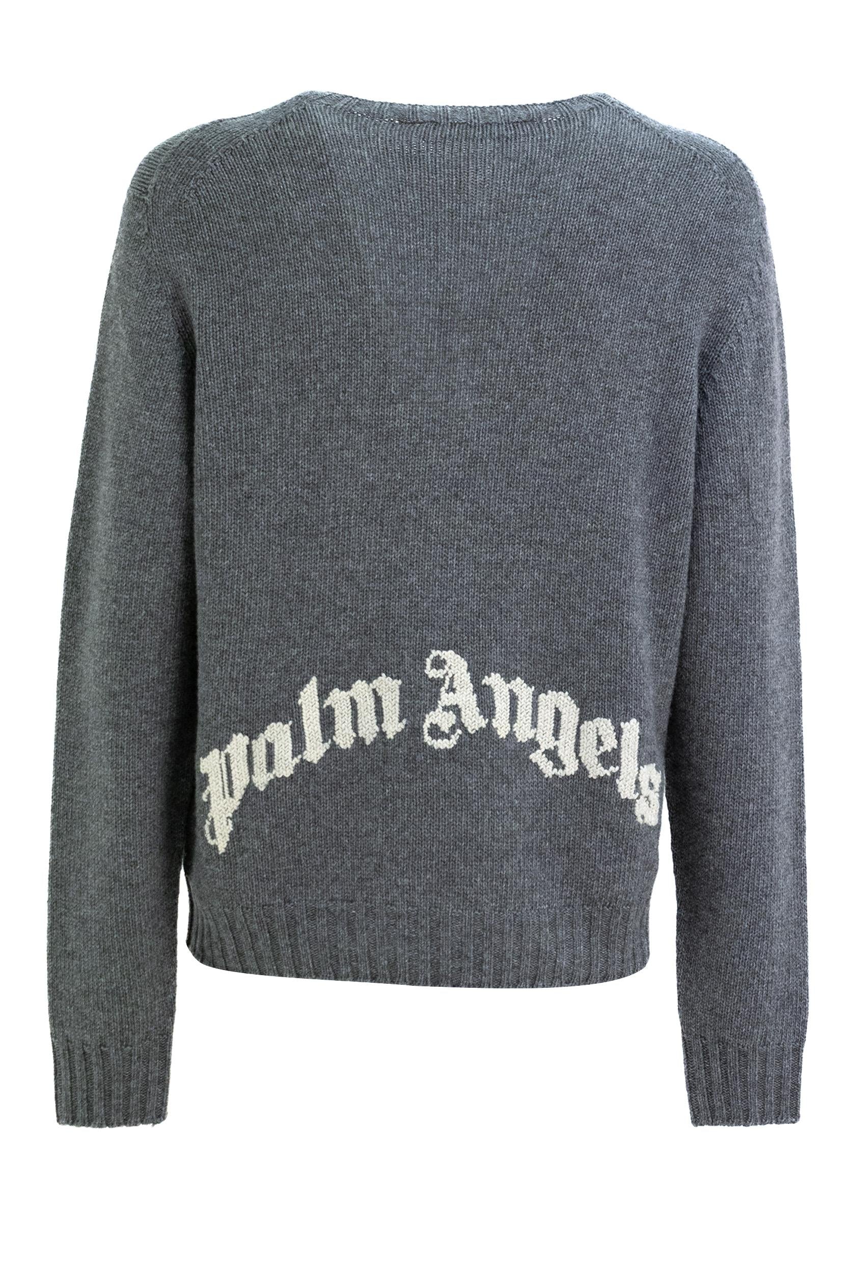 Pullover<BR/> PMHE027S25KNI001 0803 PALM ANGELS 