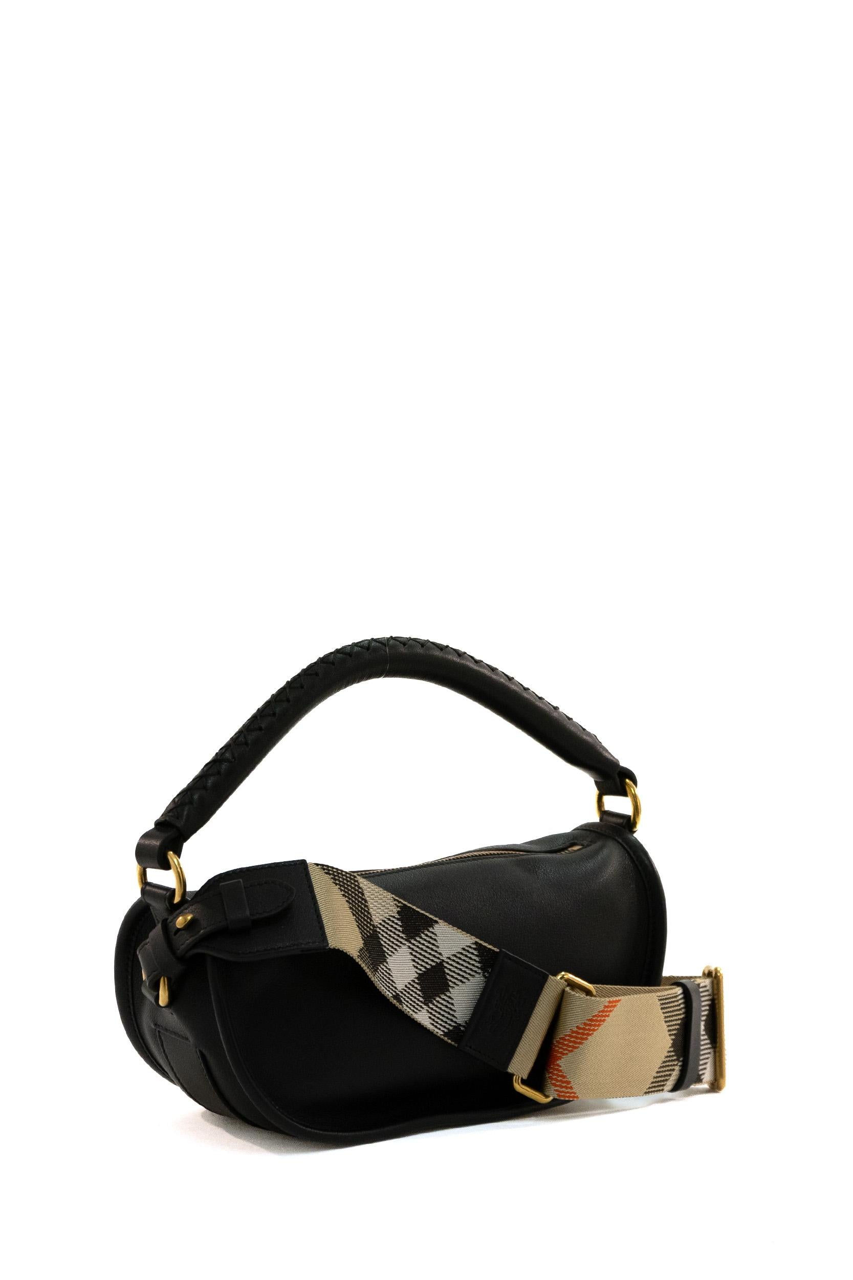 Borsa B Clip<BR/> 8109115 BLACK BURBERRY 