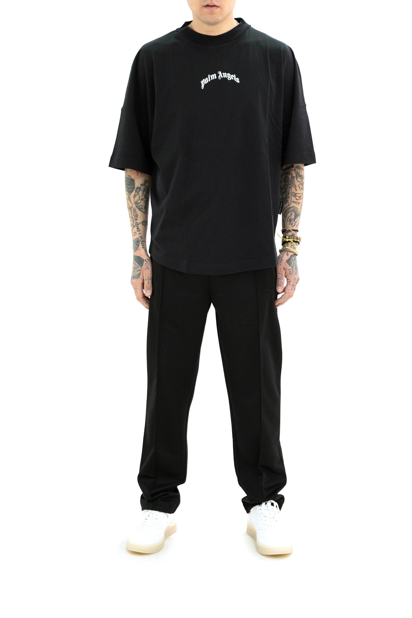 T-shirt<BR/> PMAA002S25JER001 1003 PALM ANGELS 