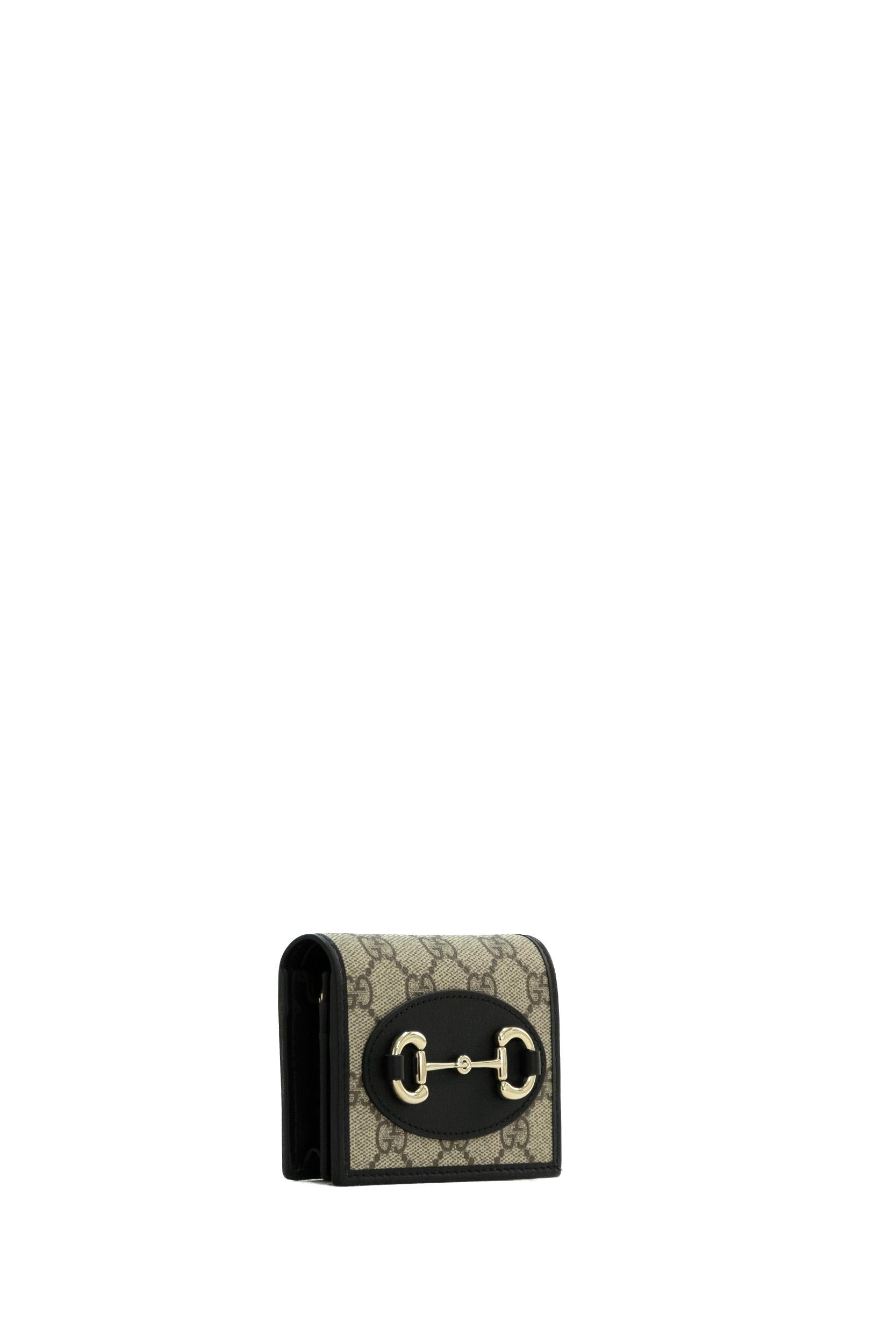 Portafoglio Horsebit <BR/> 621887 FAD6L 9741 GUCCI 