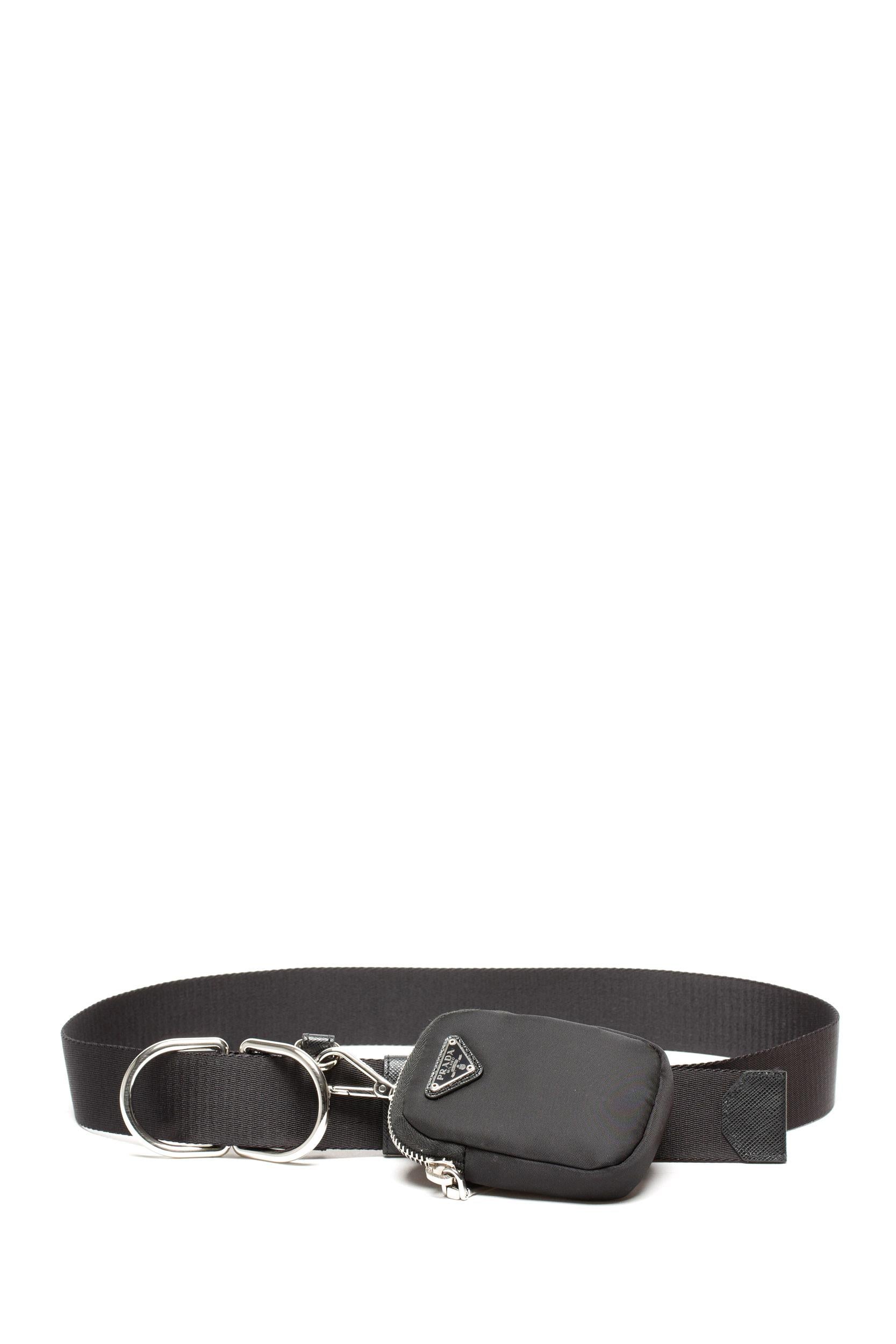 Cintura in Tessuto con Pouch<BR/> 1CN073 2DC7 F0002 PRADA 