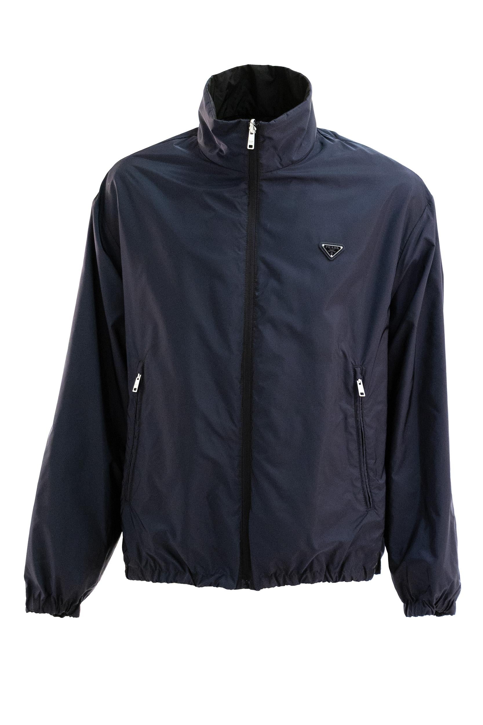 Giubbotto reversibile in Re-Nylon <BR/> SGD131 S OOO 1WQ9 F0D9M PRADA 