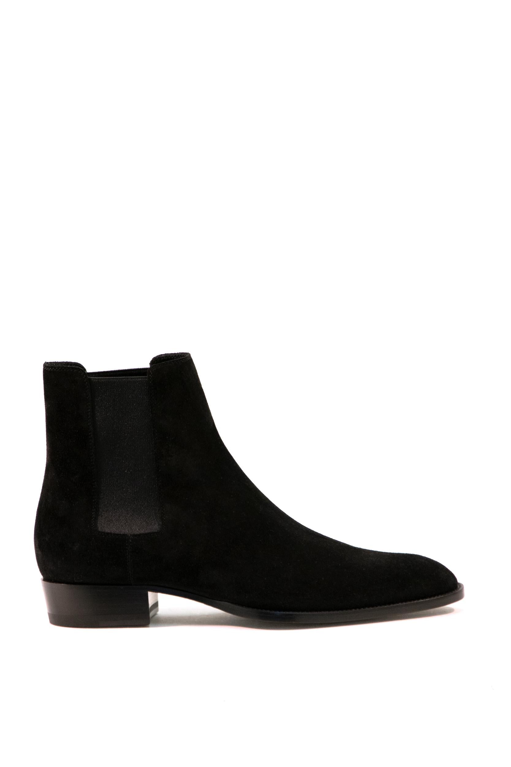 Stivaletti Chelsea<BR/> 443208 BT300 1000 SAINT LAURENT 