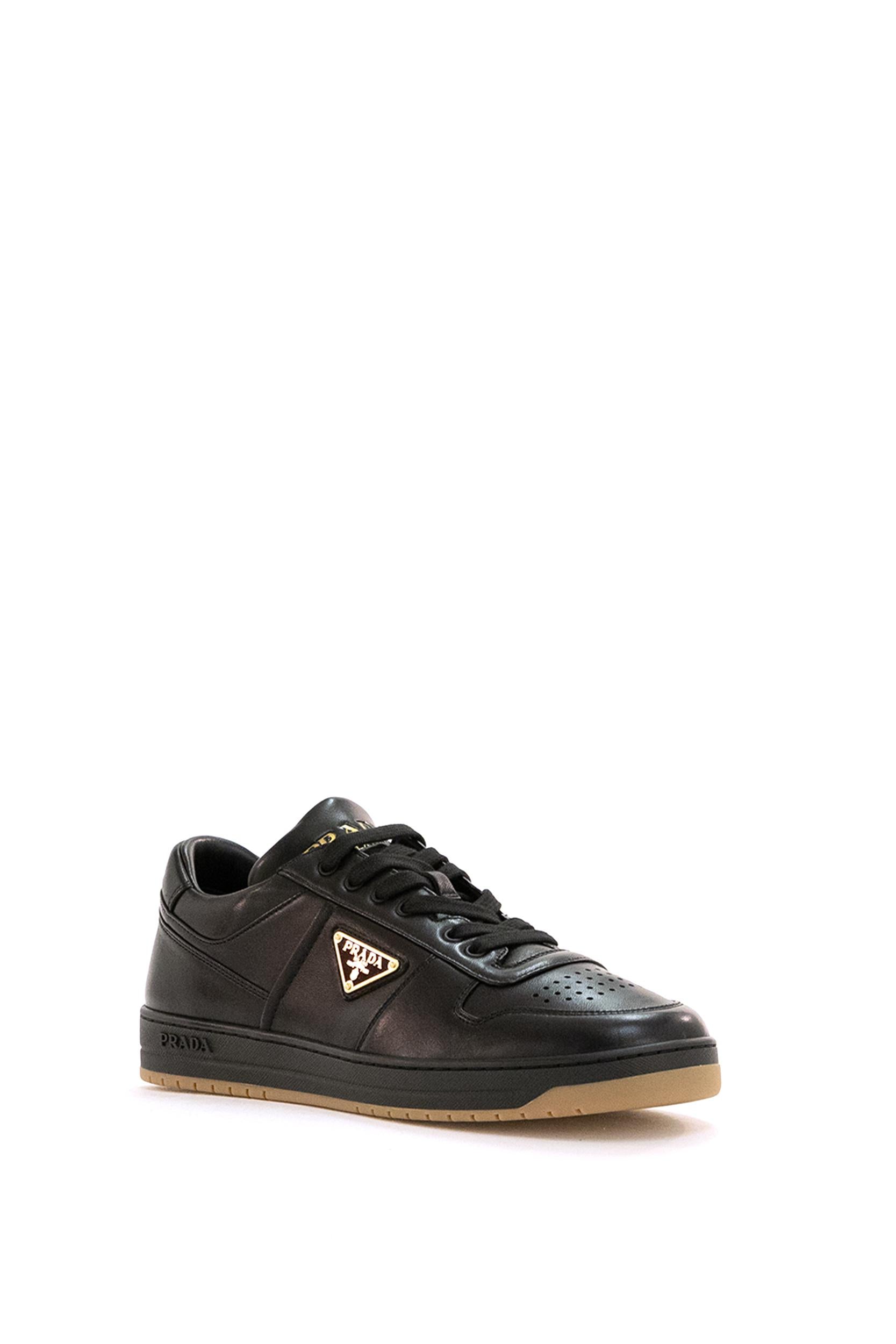 Sneakers Downtown in nappa di colore nero<BR/> 2EE364 F D001 038 F0633 PRADA 