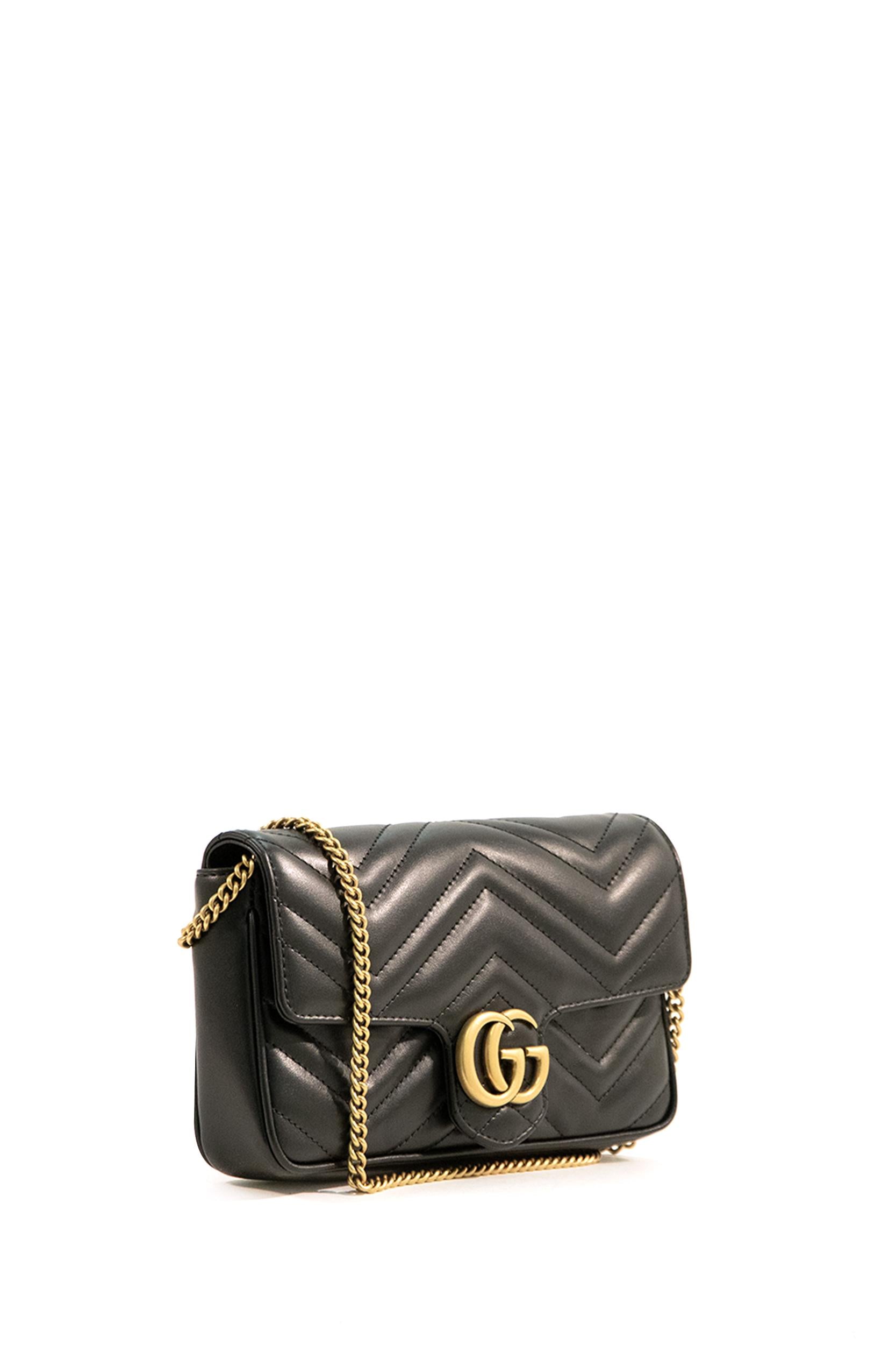 Mini Borsa GG Marmont<BR/> 751526 AACCE 1061 GUCCI 