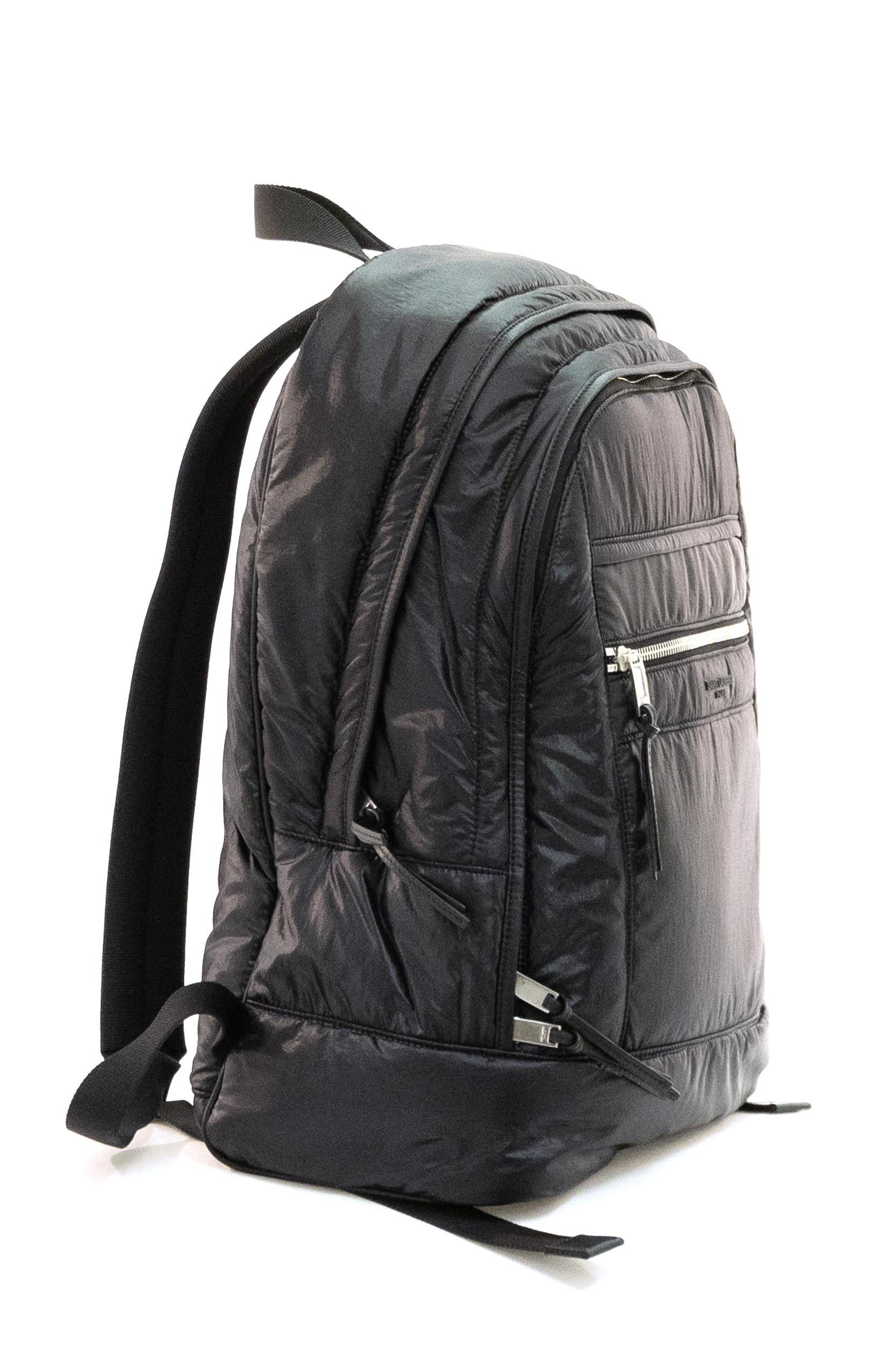 Zaino City in nylon color nero<BR/> 821007 FAEY9 1000 SAINT LAURENT 