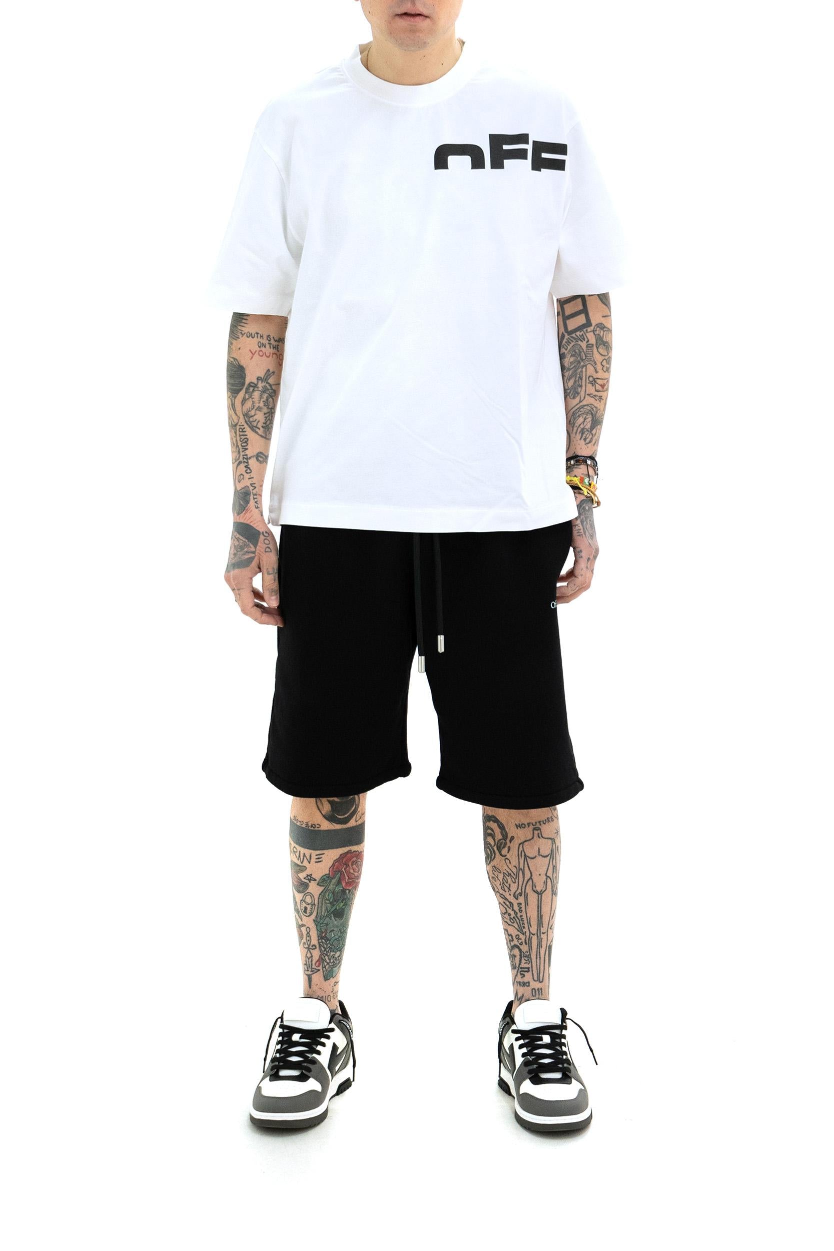 T-shirt<BR/> OMAA120S25JER00B 0110 OFF WHITE 