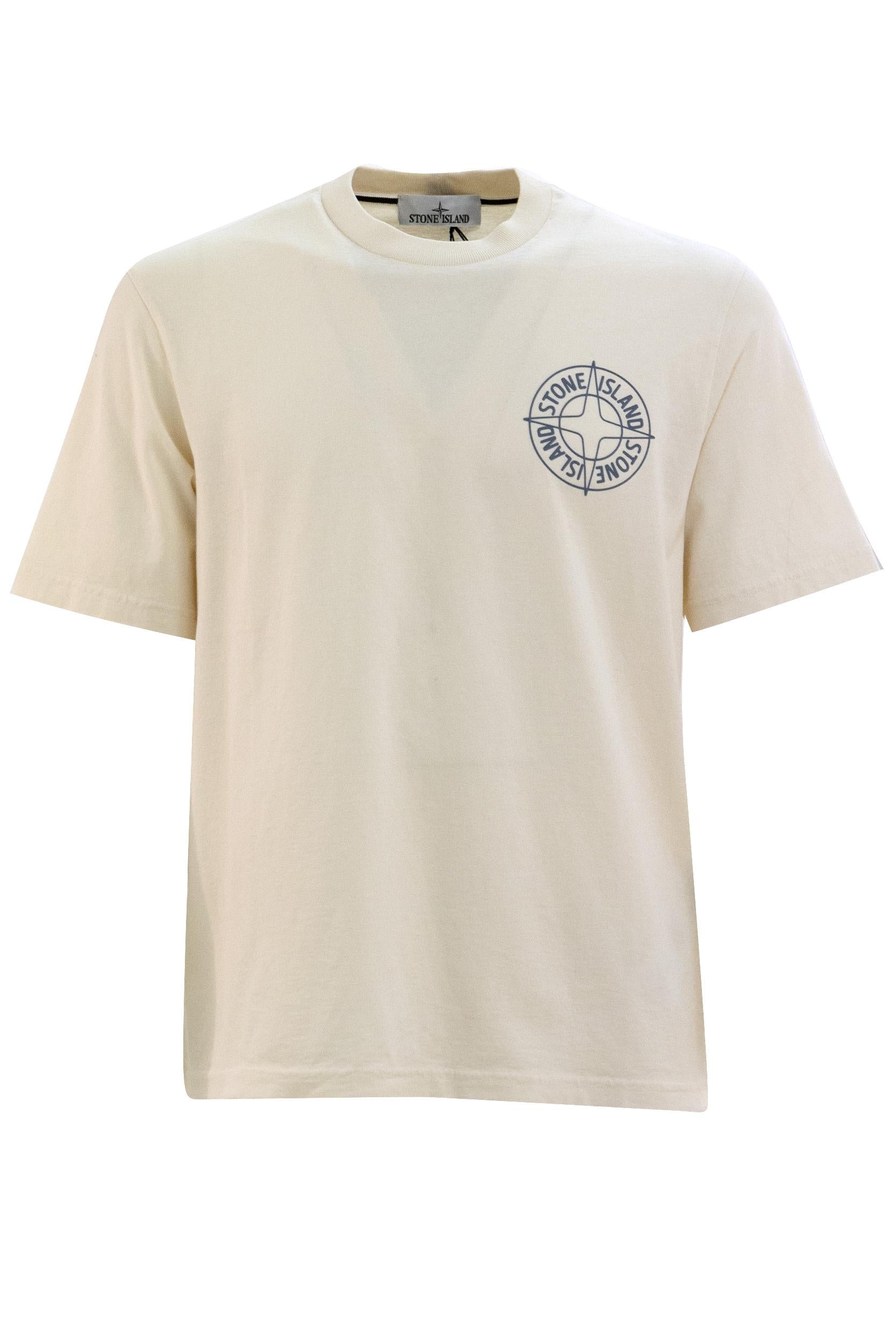 T-shirt in Jersey di Cotone<BR/> L1S152100001 S0284 V0093 STONE ISLAND 