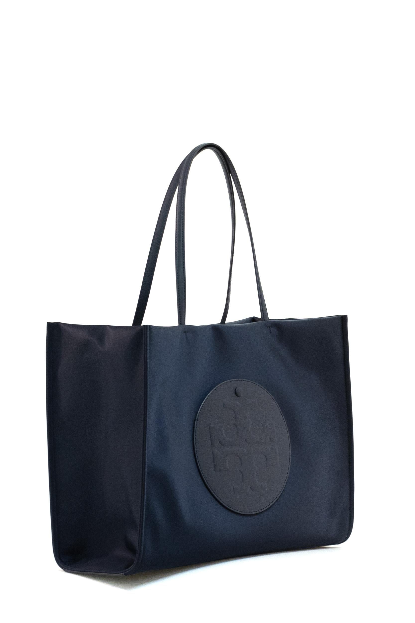 Borsa Ella in nylon di colore blu<BR/> 171271 400 TORY BURCH 
