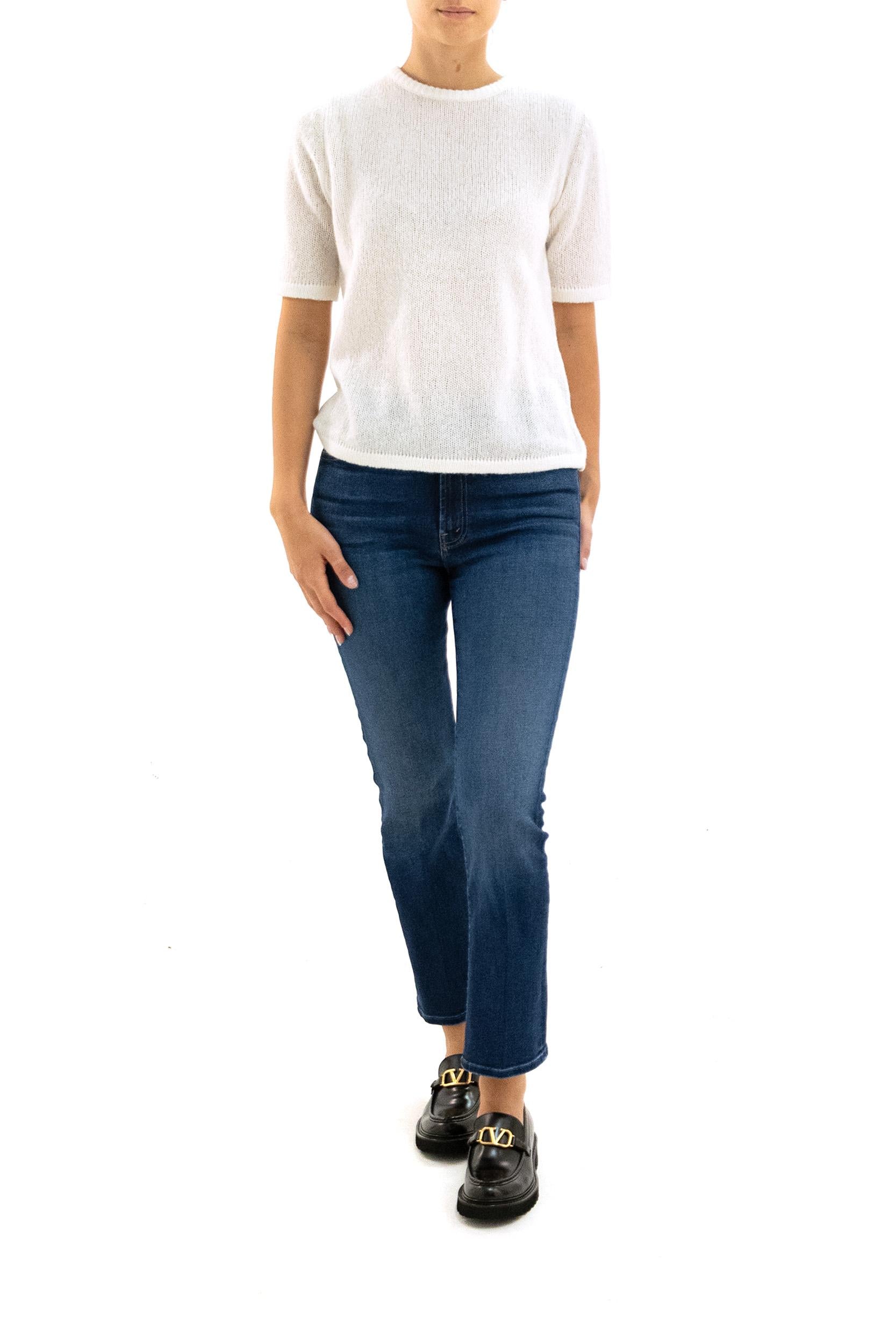 T-shirt The Cecelia Cashmere Crema<BR/> 2025369 CREAM LISA YANG 