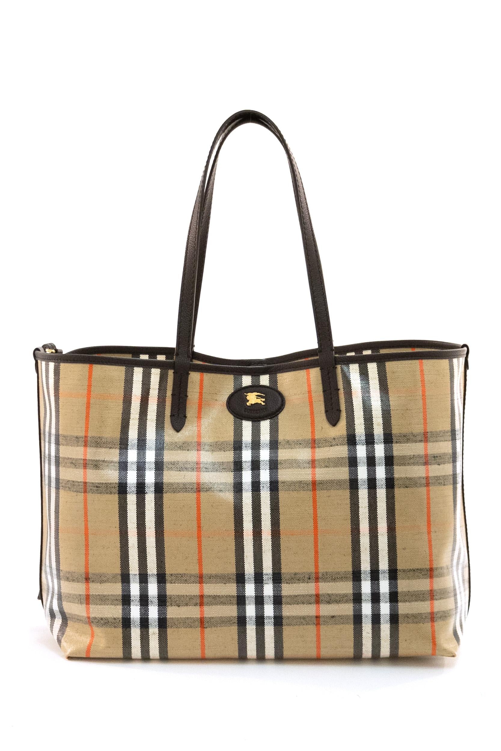 Borsa Tote Highlands <BR/> 8112222 SAND BURBERRY 