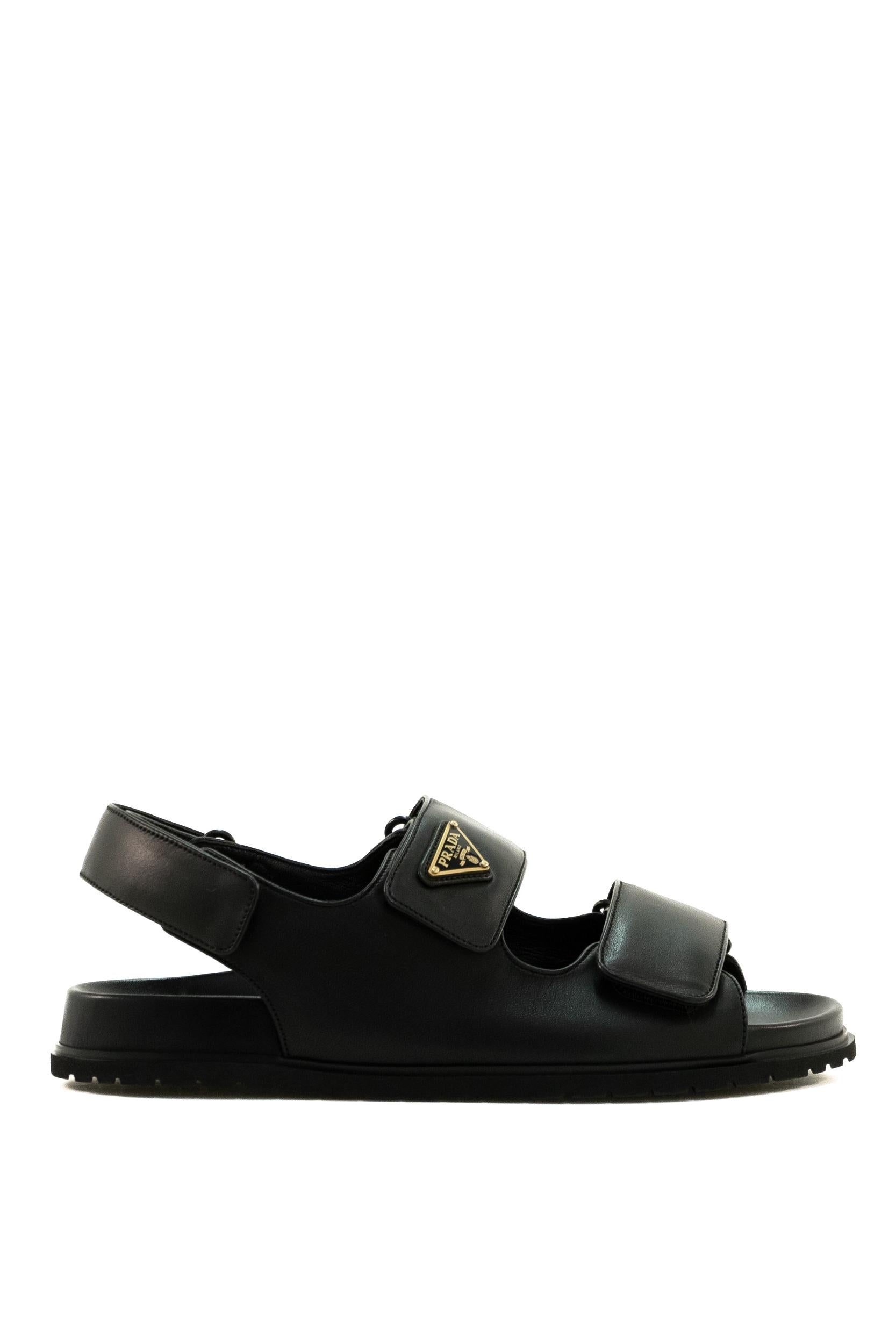 Sandali flat<BR/> 1X894N F 010 038 F0002 PRADA 
