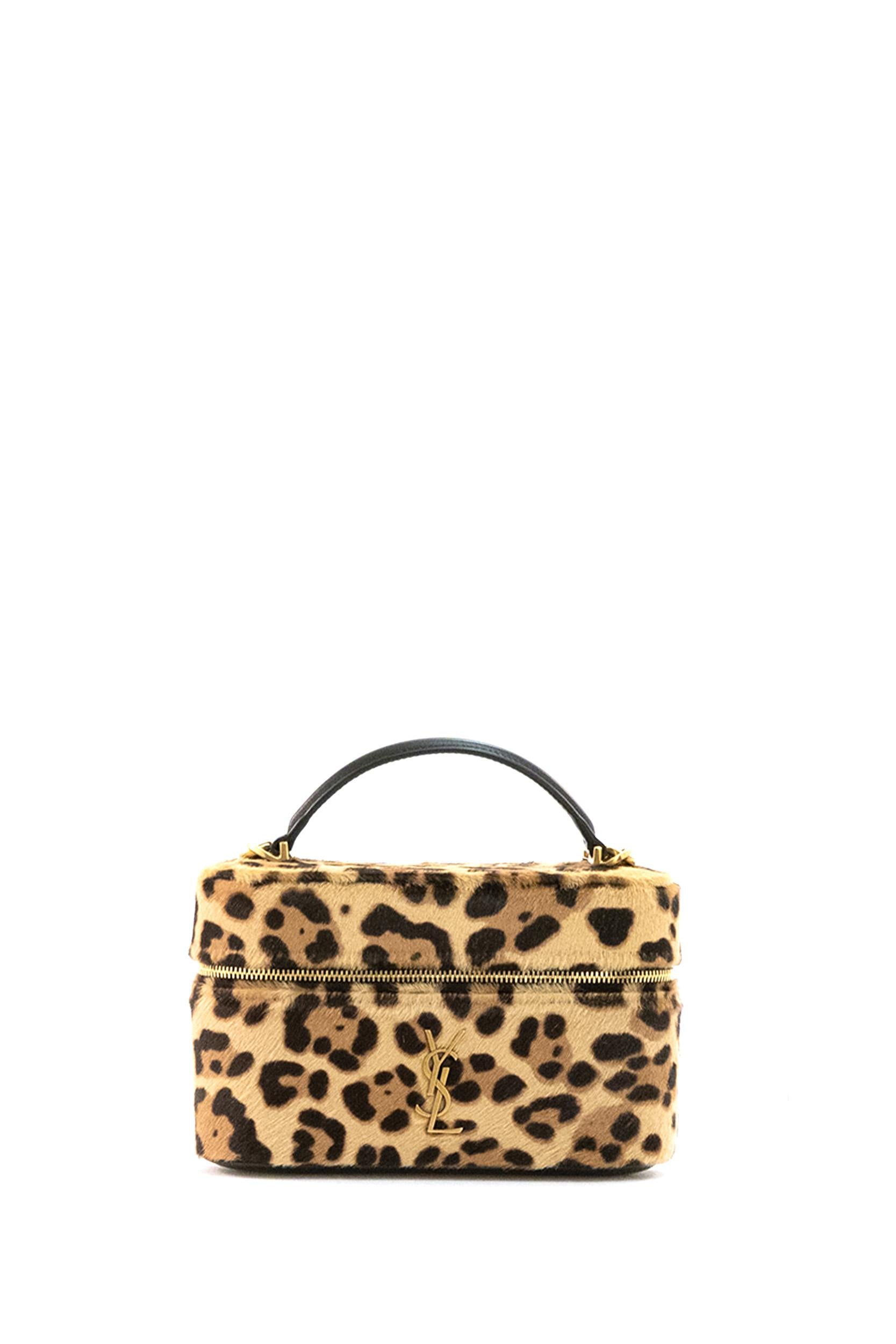 Borsa Vanity Gaby in cavallino stampa leopardo<BR/> 798098 AAE6T 2490 SAINT LAURENT 